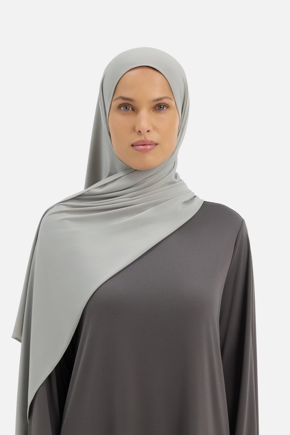 Premium Jersey Scarf | Pale Grey