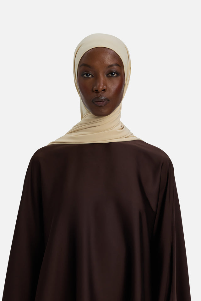 Premium Jersey Scarf | Sesame