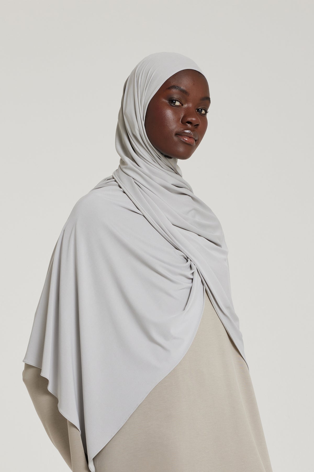 Breathable Jersey Scarf | Ash