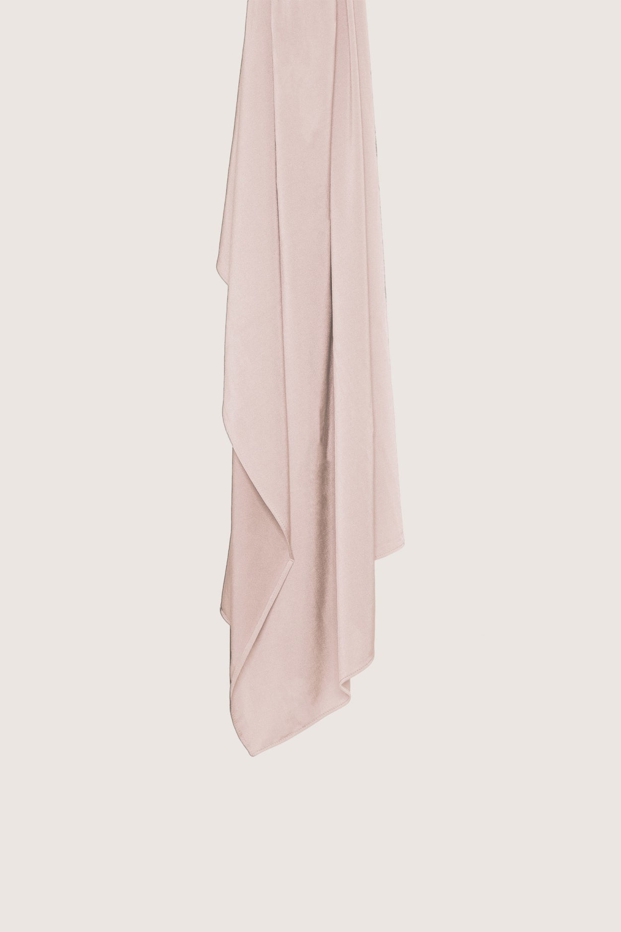 Satin Jersey Scarf | Pearl