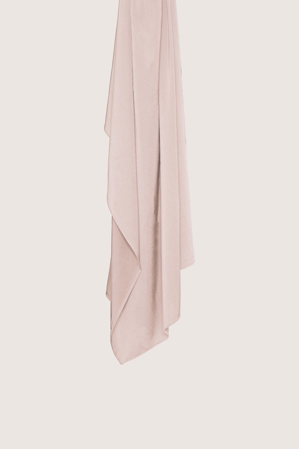 Satin Jersey Scarf | Pearl