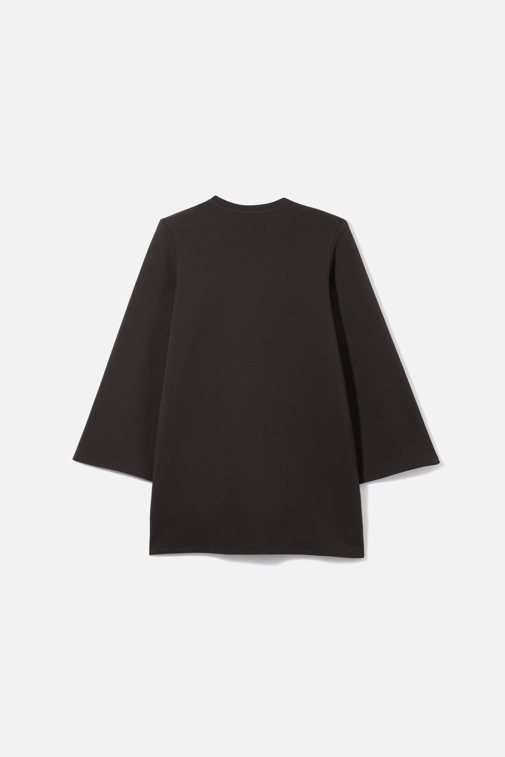 Relaxed Cotton Tee | Dark Truffle