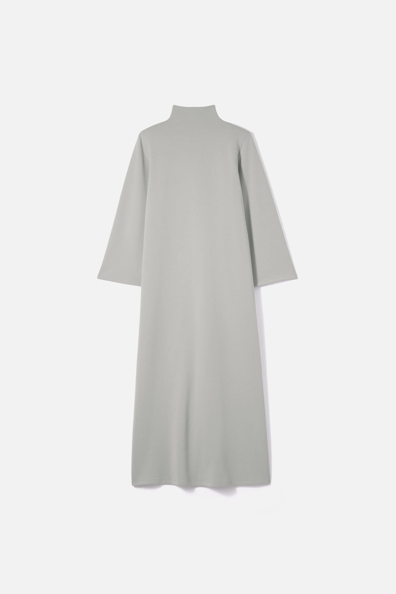 Relaxed Cotton Tee Dress | Pale Grey