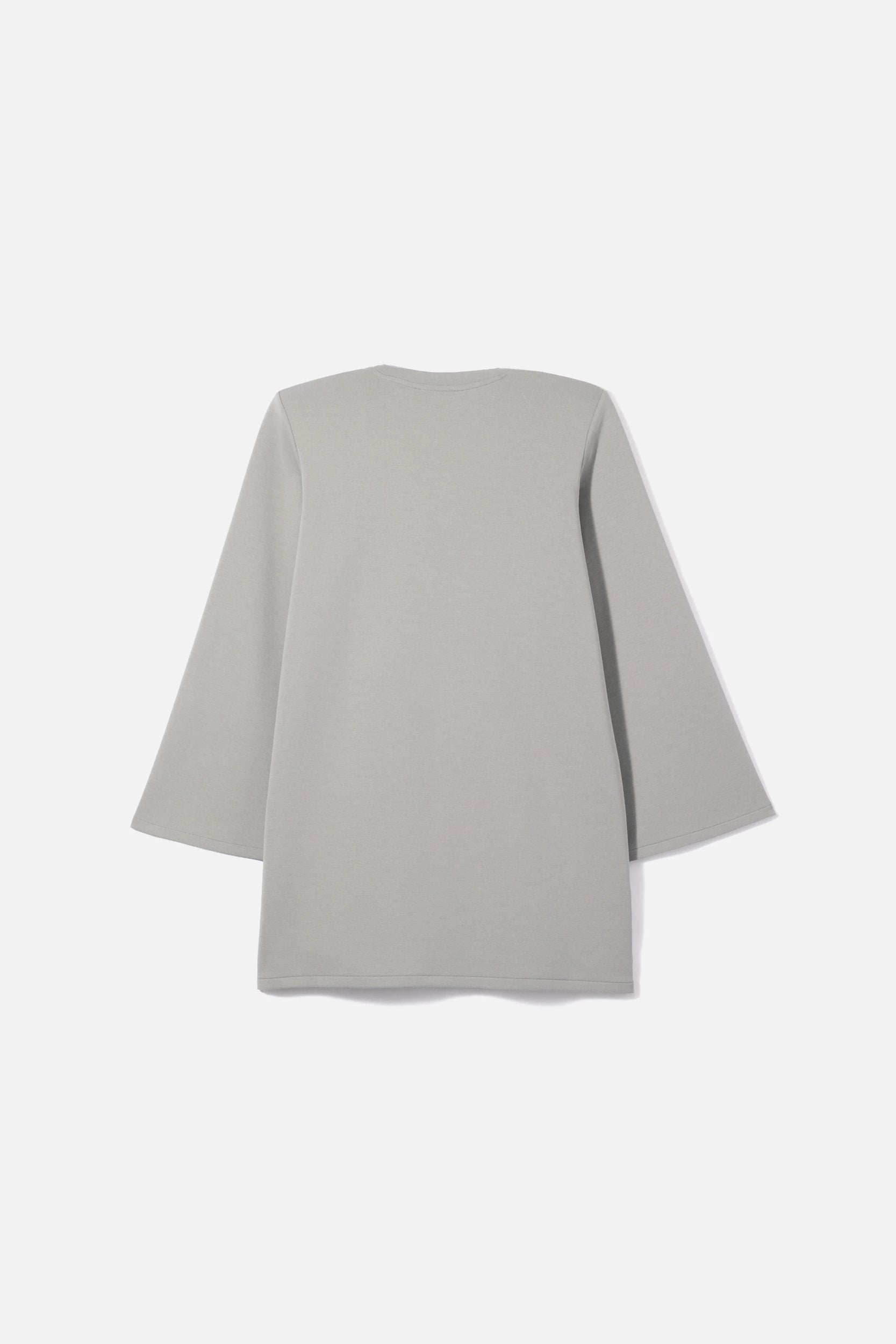 Relaxed Cotton Tee | Pale Grey