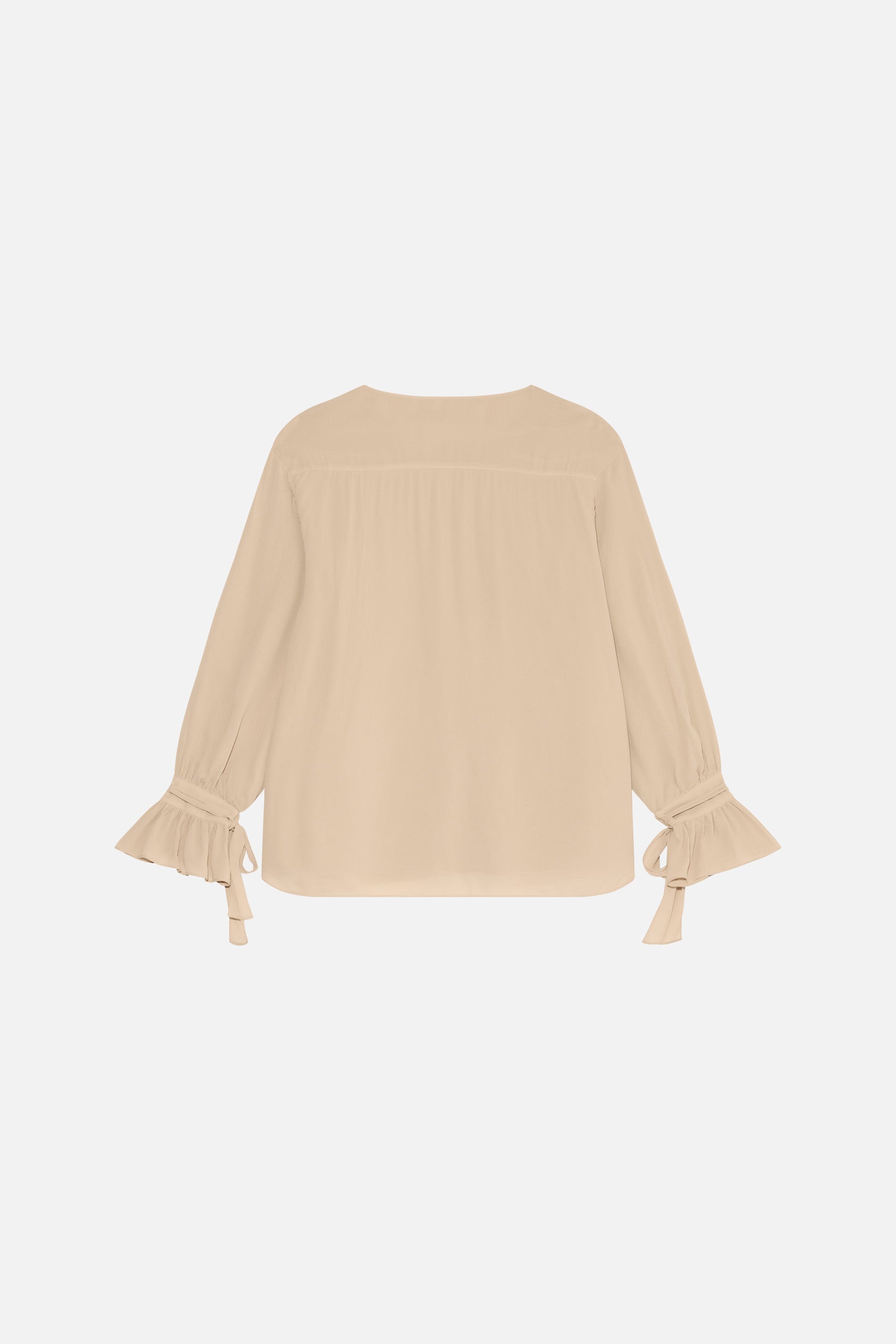 Romantic Ruffle Blouse | Oat
