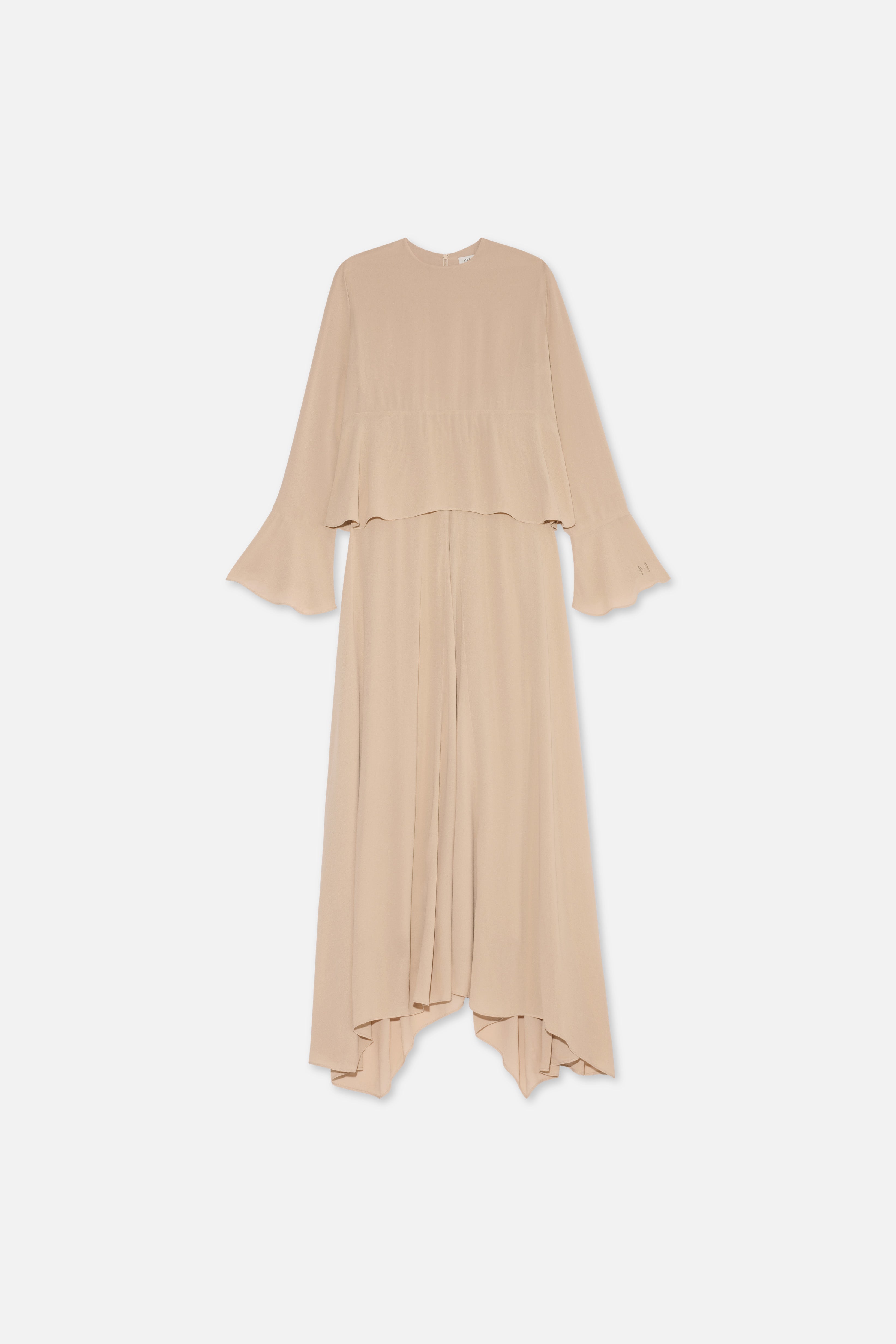 Romantic Ruffle Dress | Oat