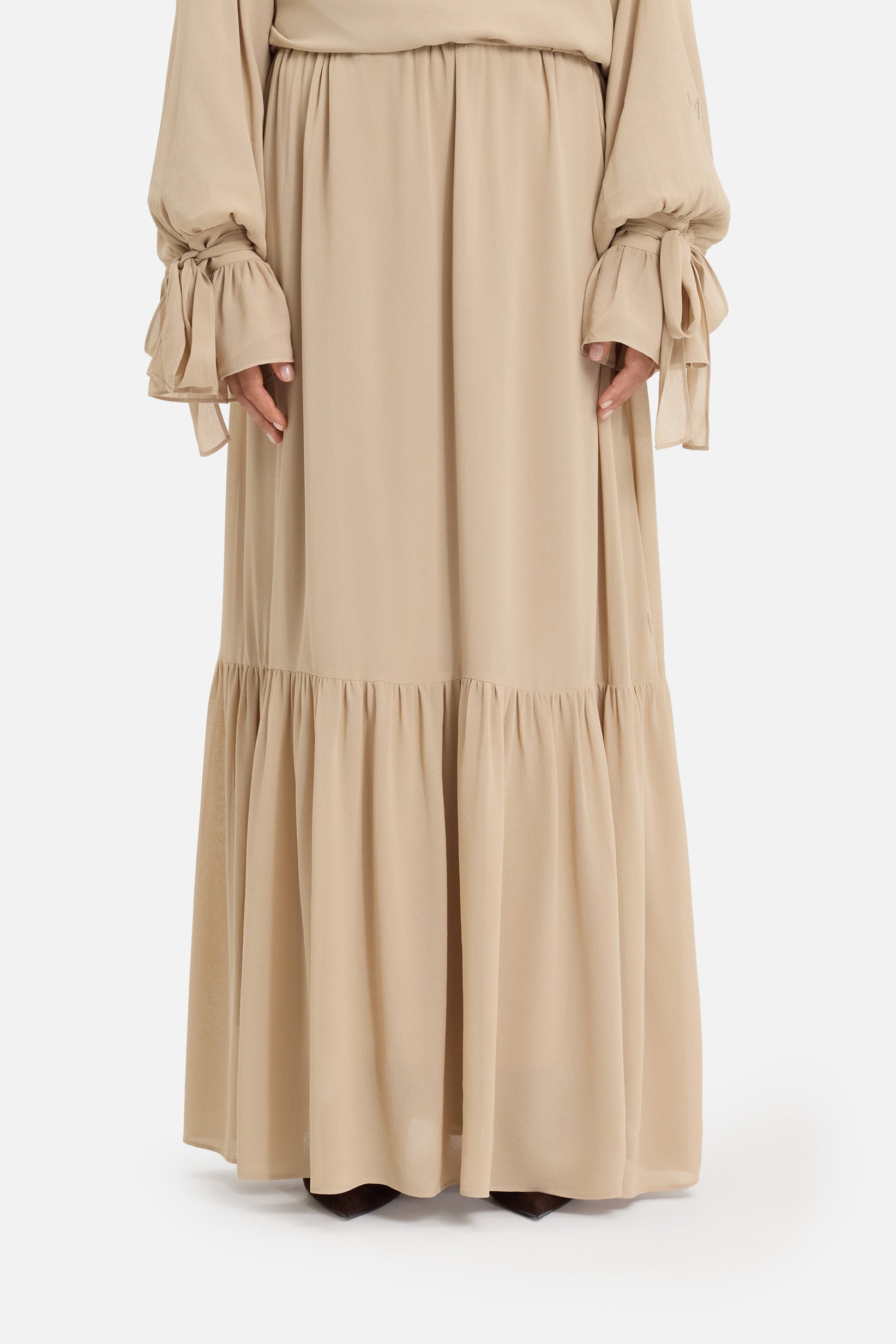 Romantic Ruffle Skirt | Oat