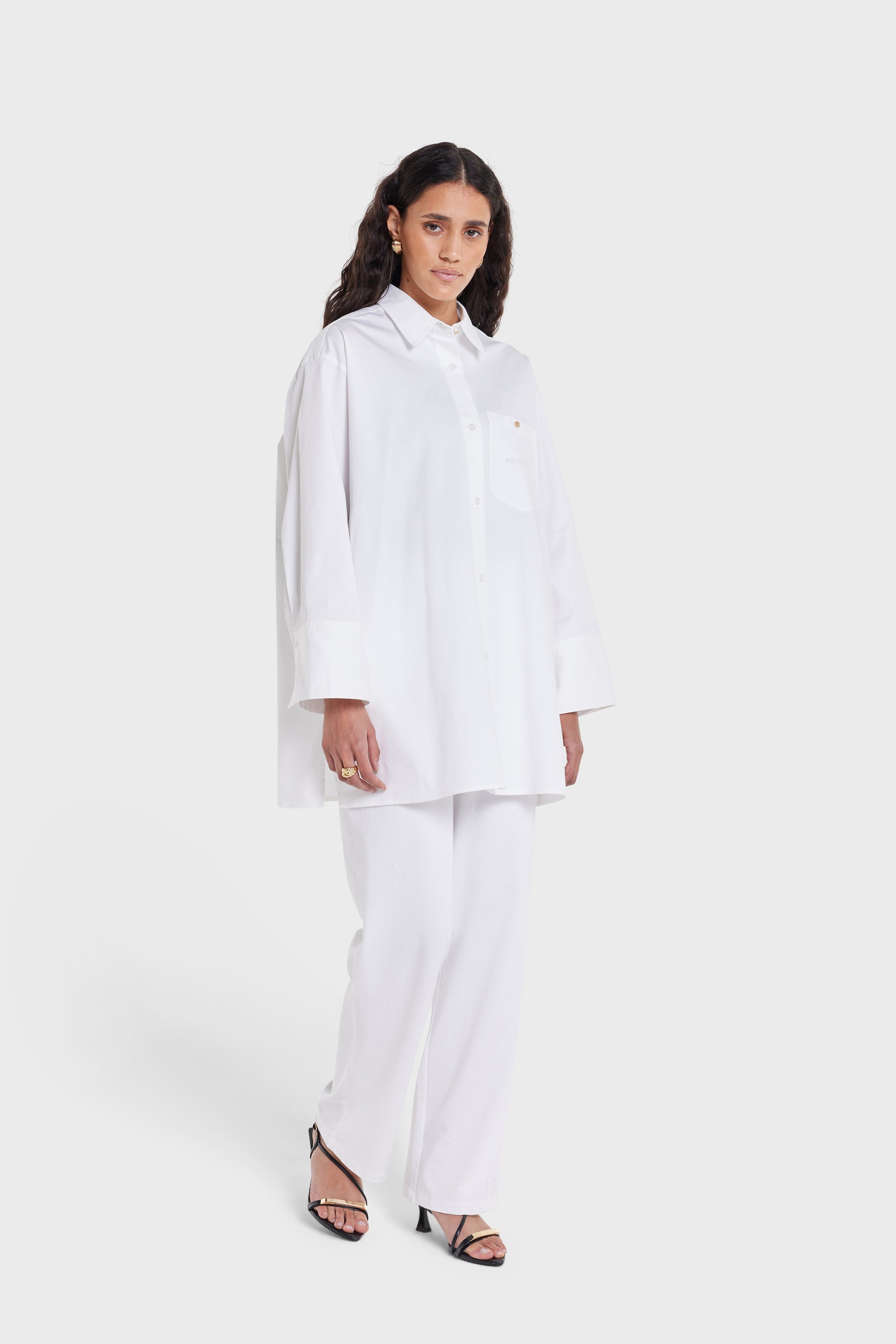 Cotton Pants | White