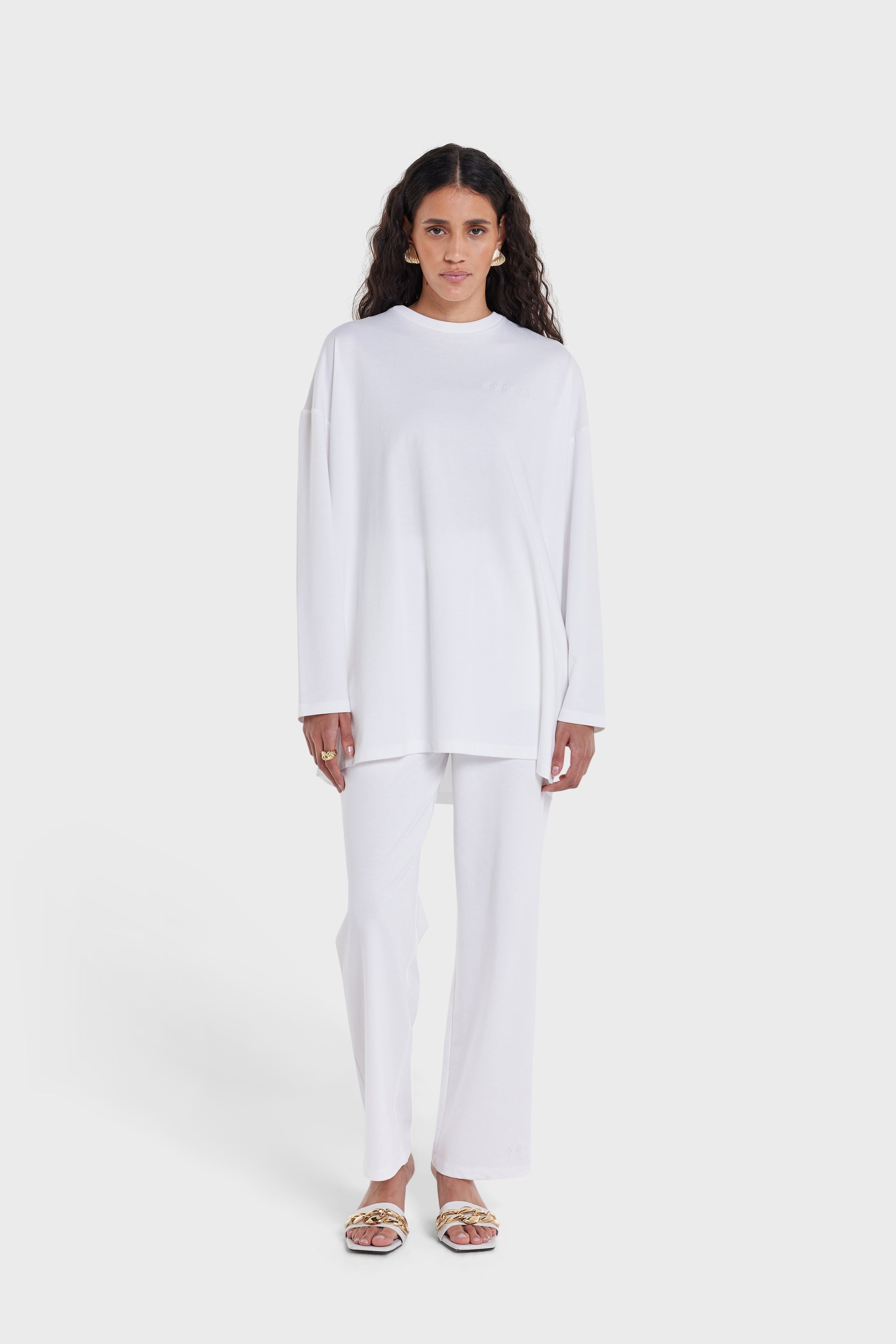 Cotton Tee | White