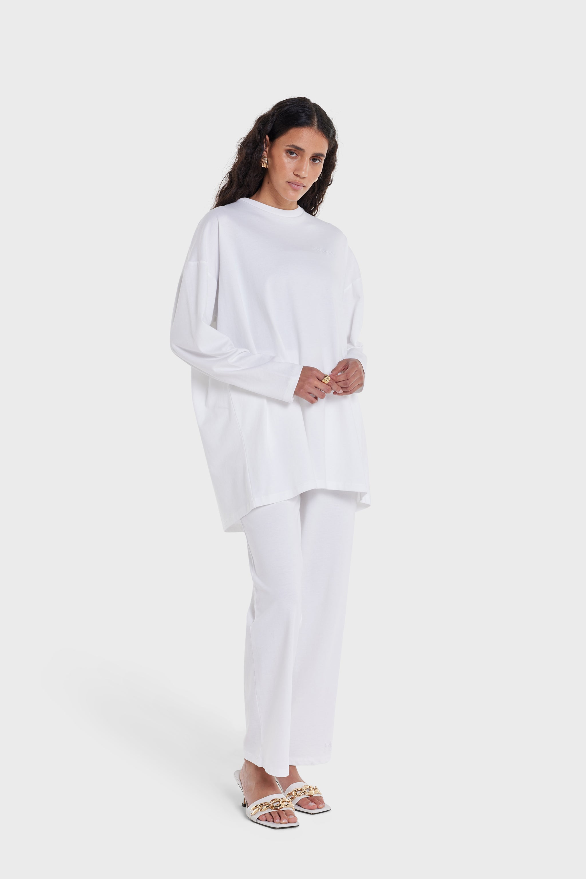 Cotton Tee | White