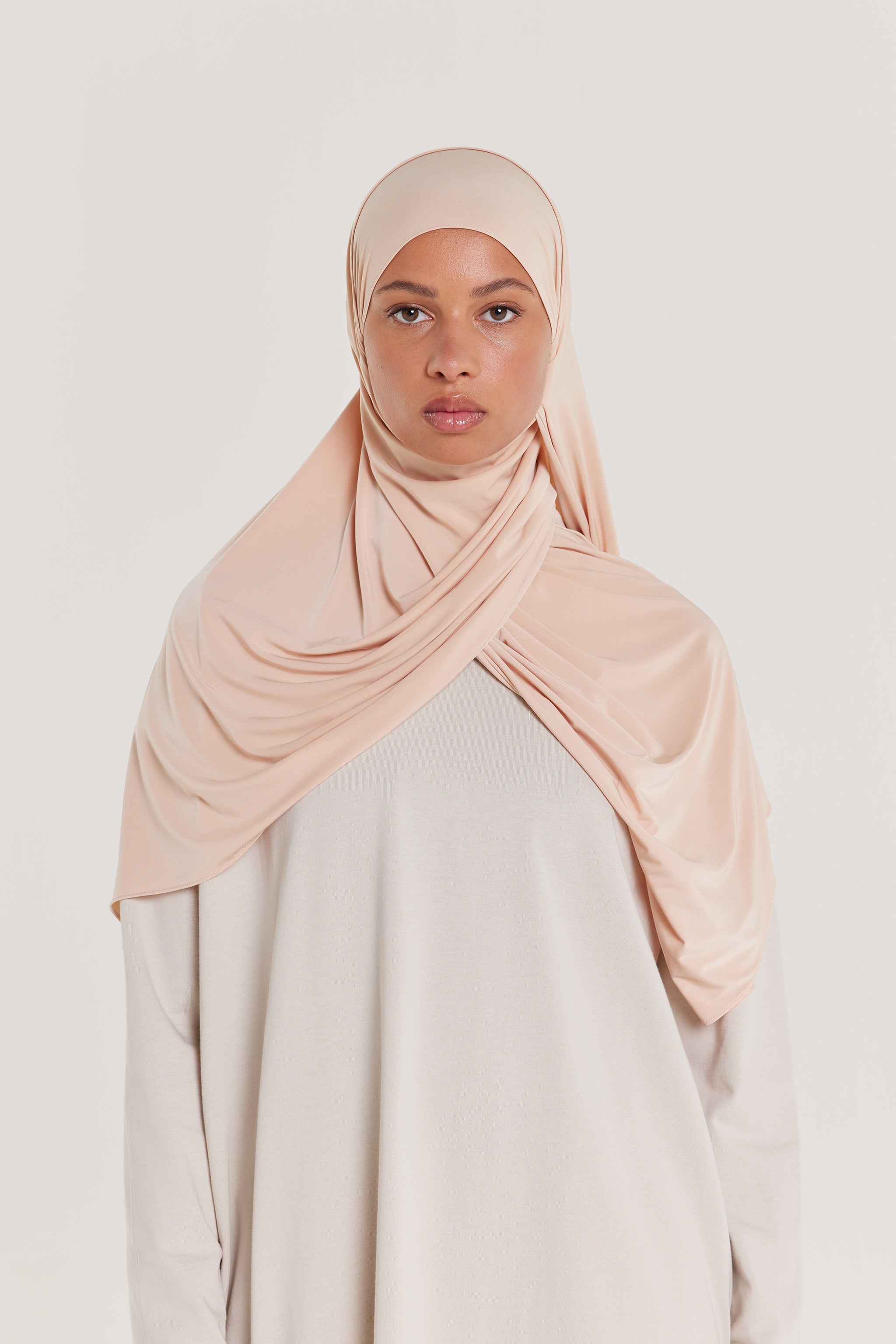 Liquid Jersey Scarf | Clay