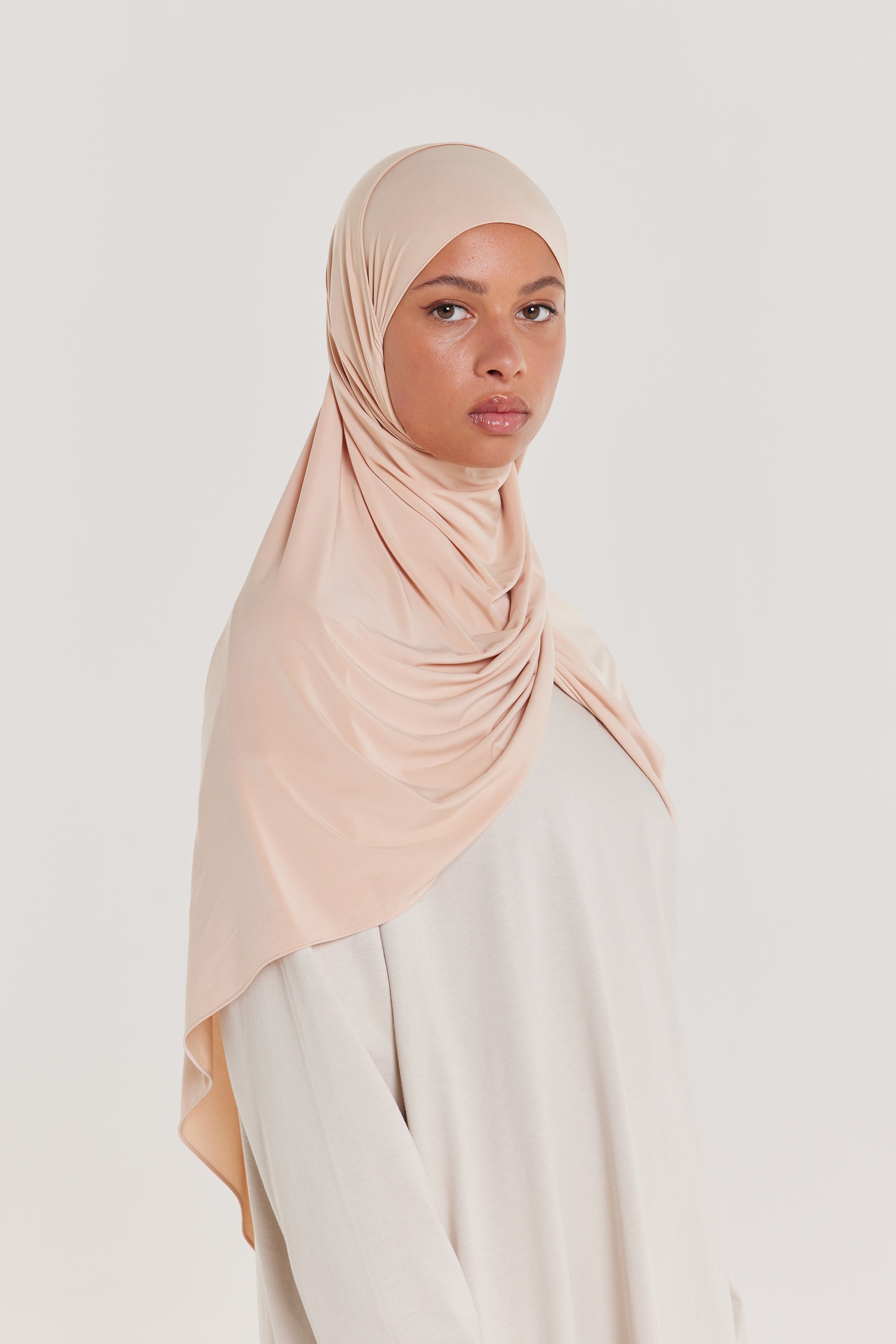 Liquid Jersey Scarf | Clay