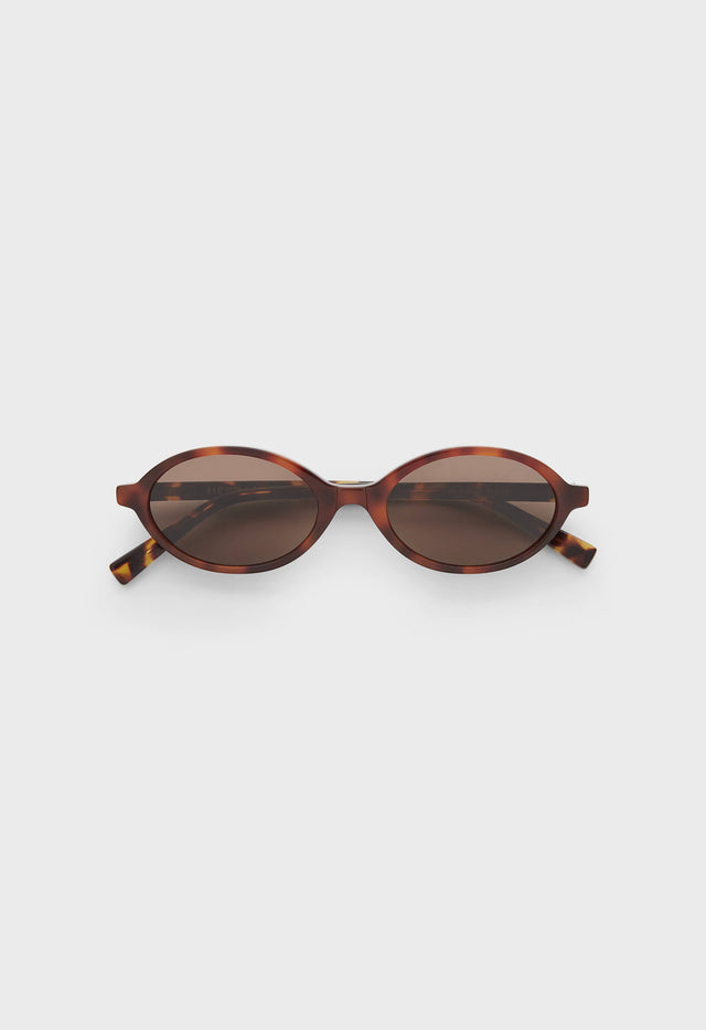 Acetate Framed Sunglasses | Turtle