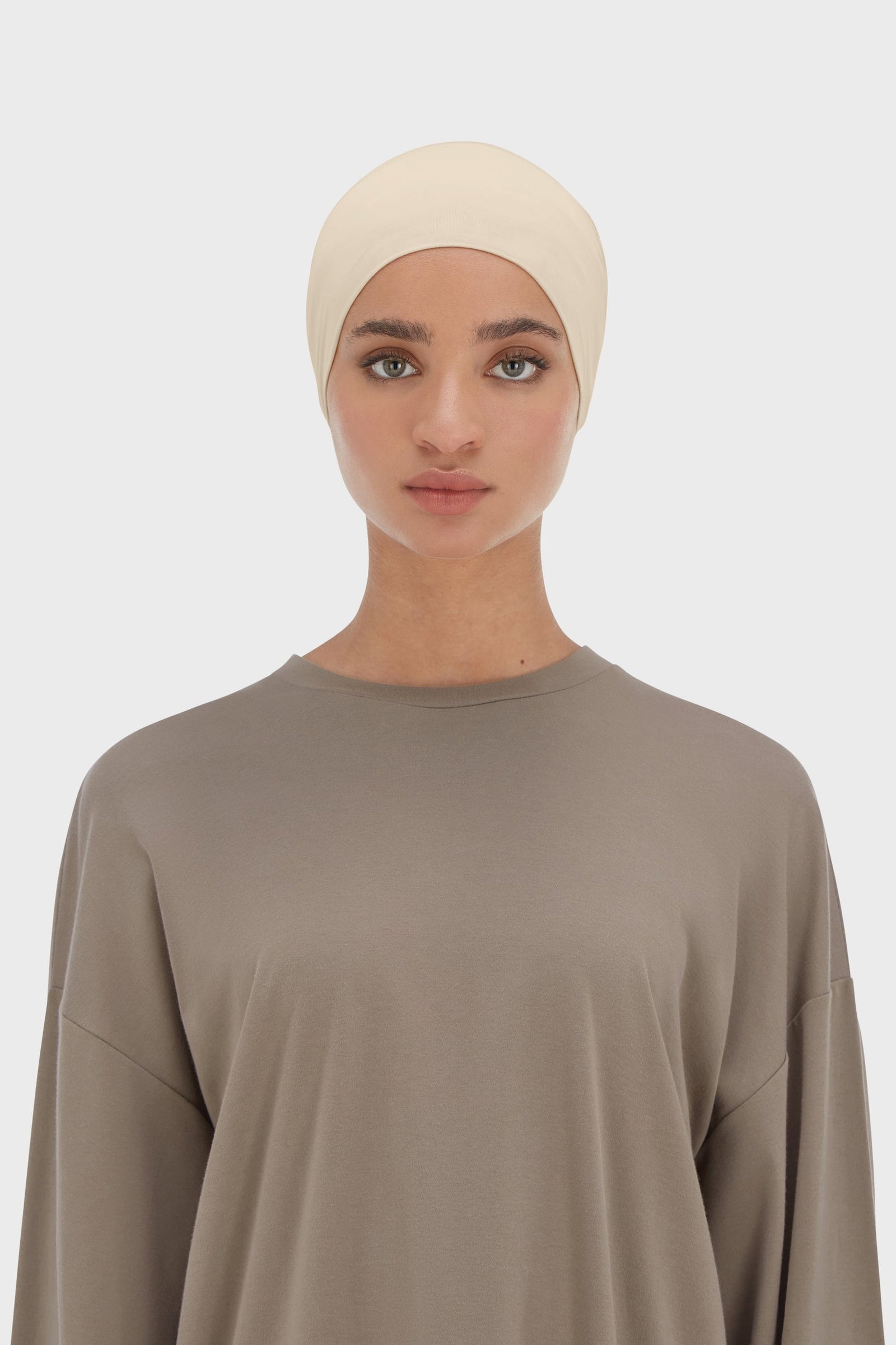 Bamboo Tube Underscarf | Warm Butter