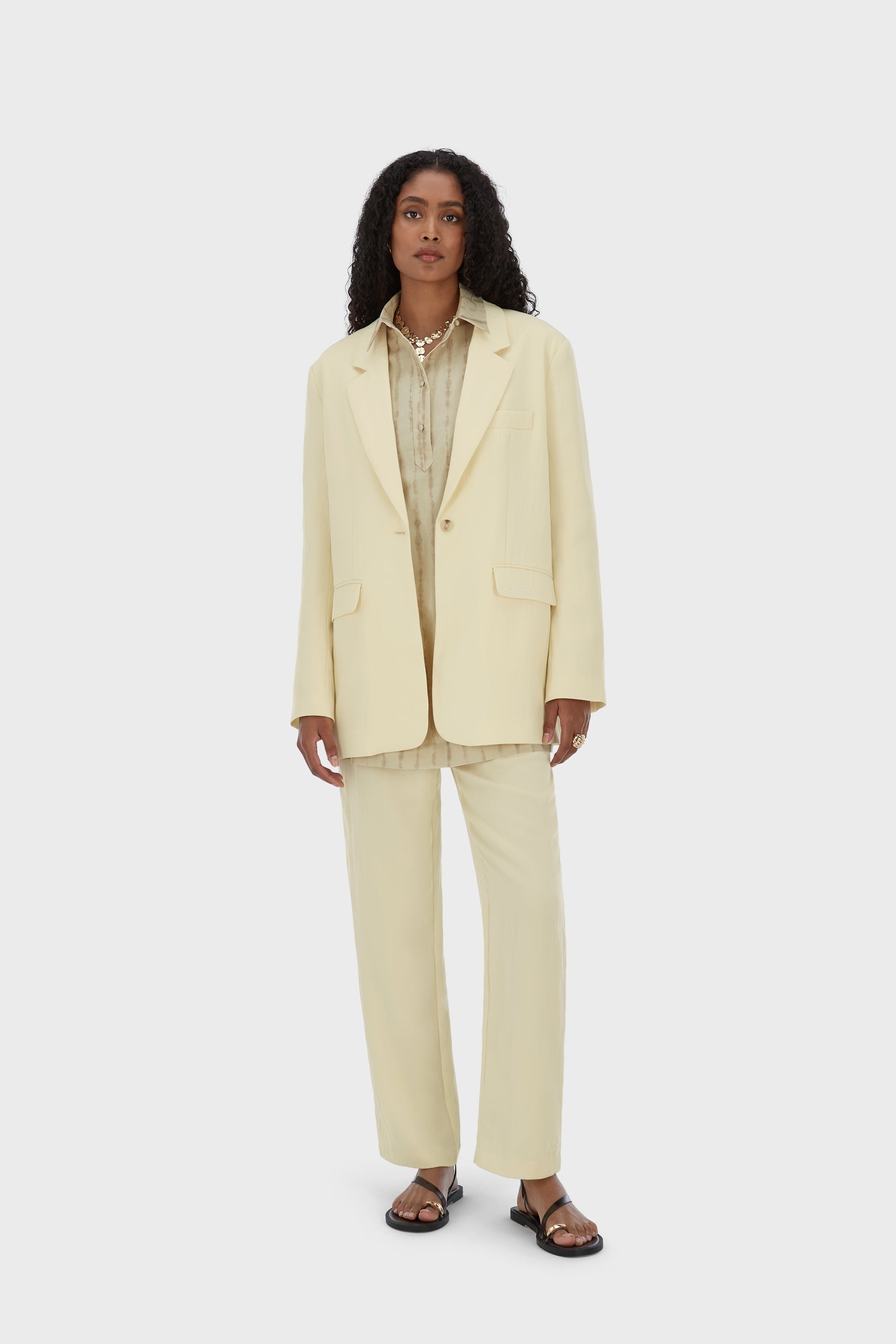 Box Fit Blazer | Sorbet