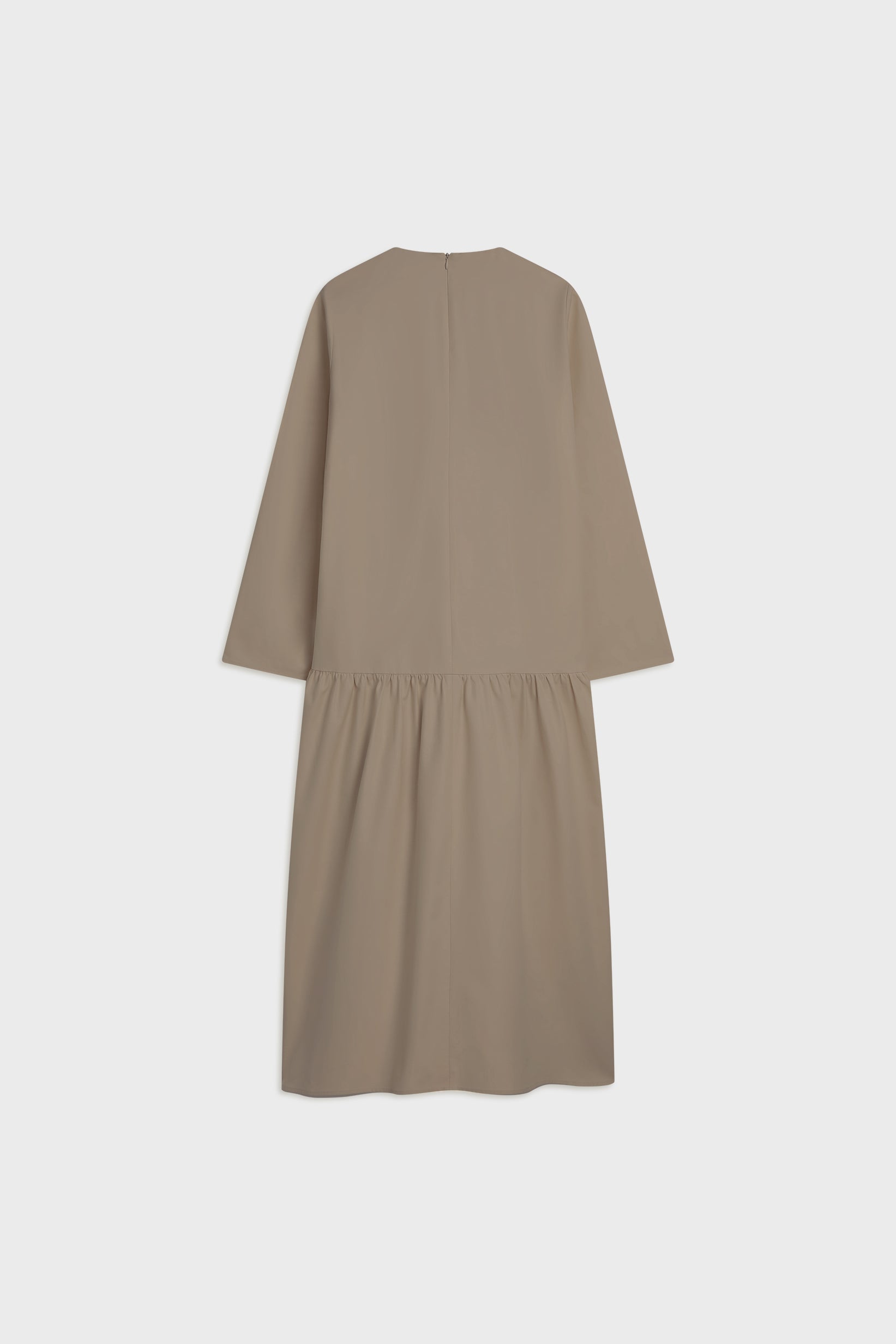 Drop Waist Dress | Taupe | MERRACHI Drop Waist Dress | Taupe | MERRACHI