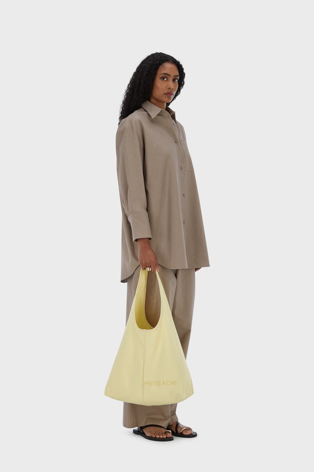 Oval Tote Bag | Sorbet
