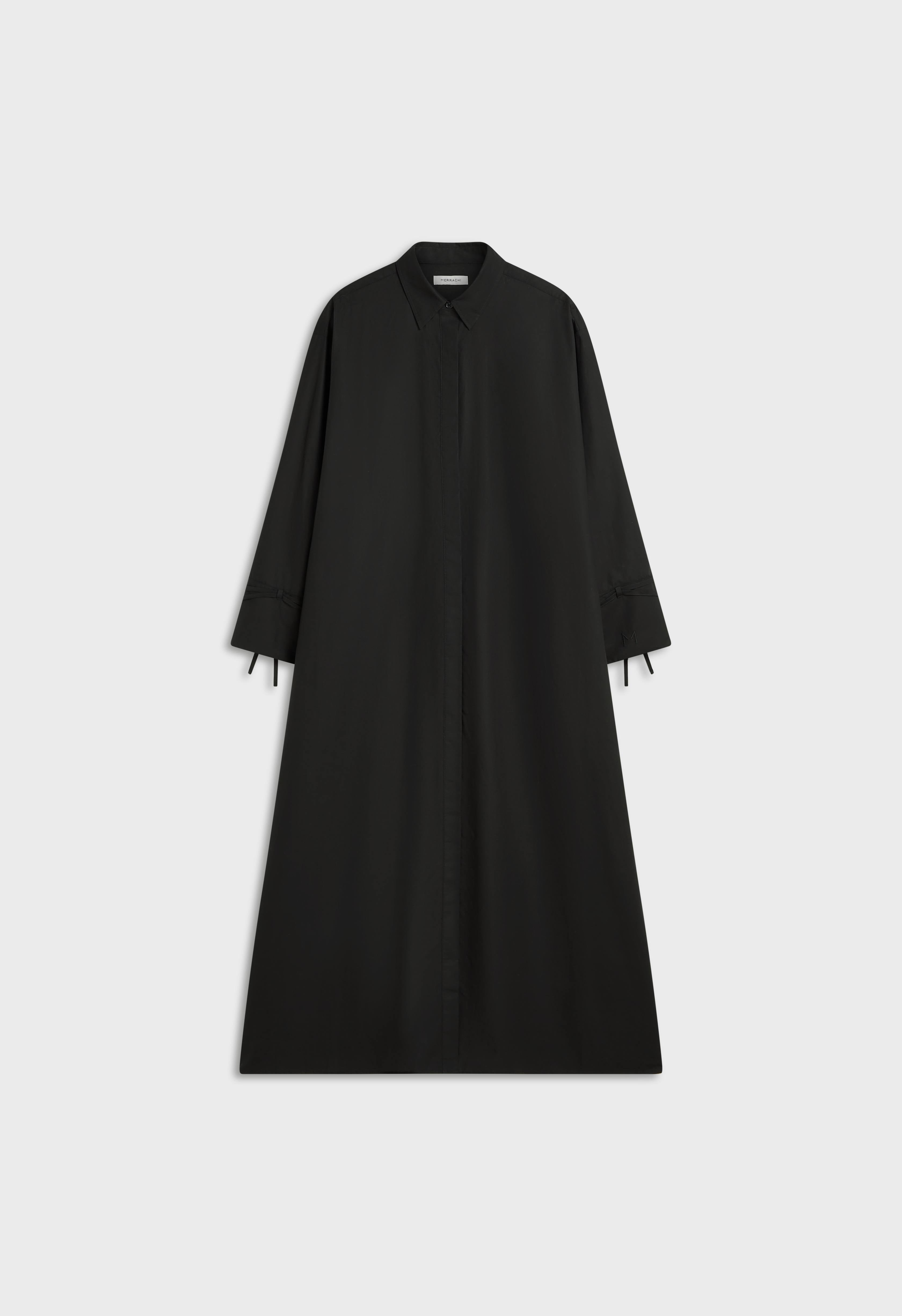 Poplin Dress | Black
