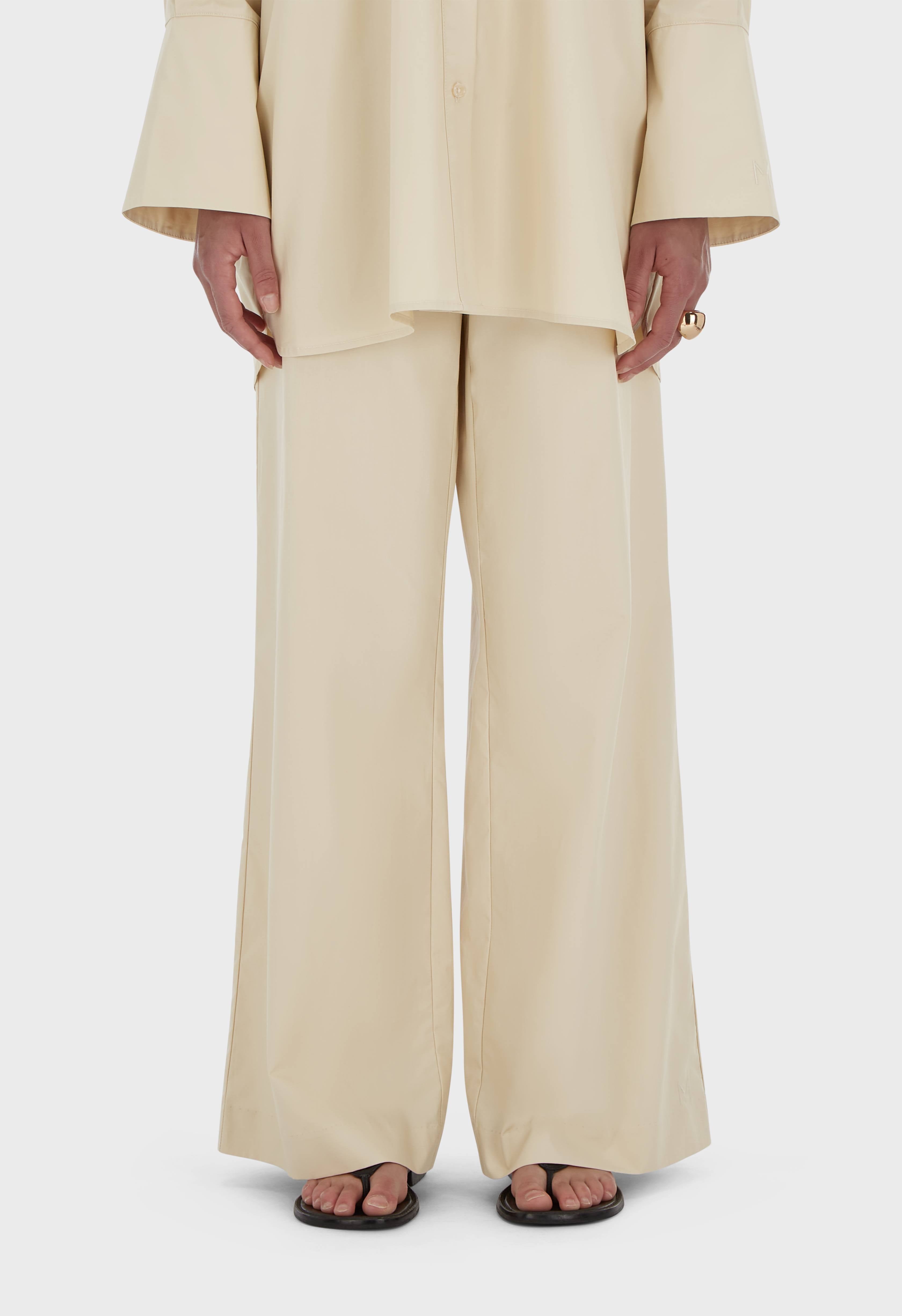 Poplin Pants | Brown Rice