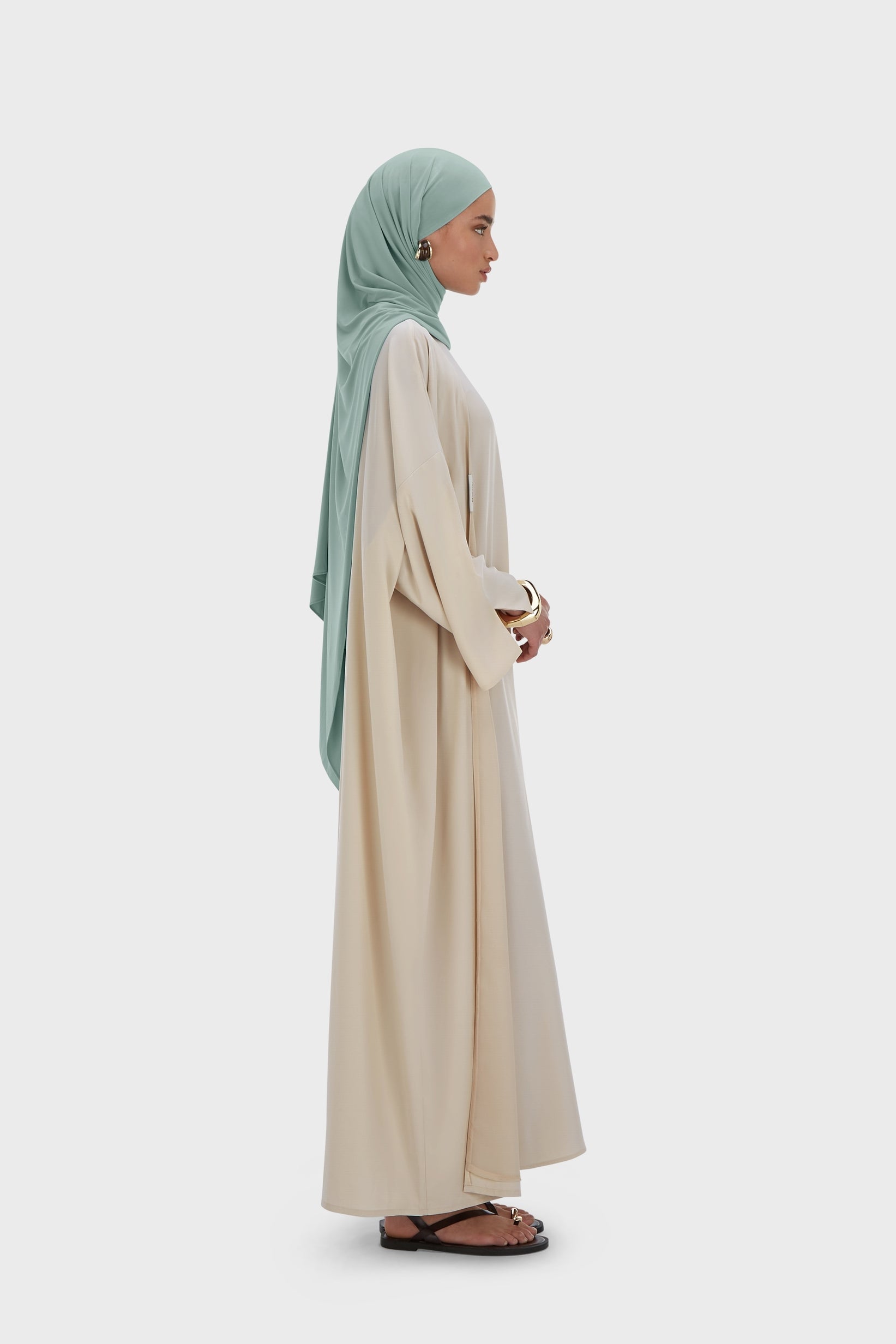 Sleeveless Woven Dress Regular | Moon Grey
