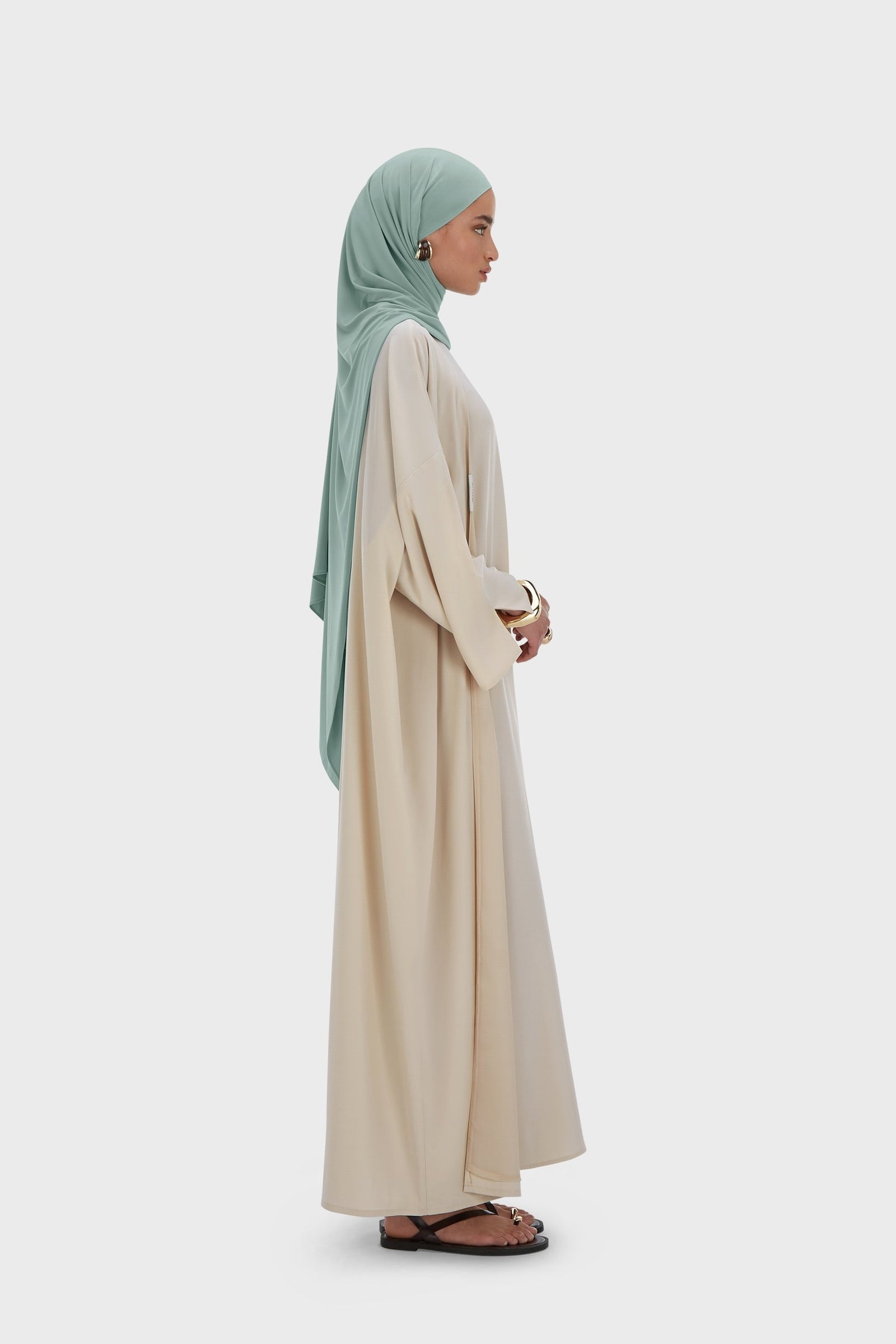 Sleeveless Woven Dress Regular | Moon Grey