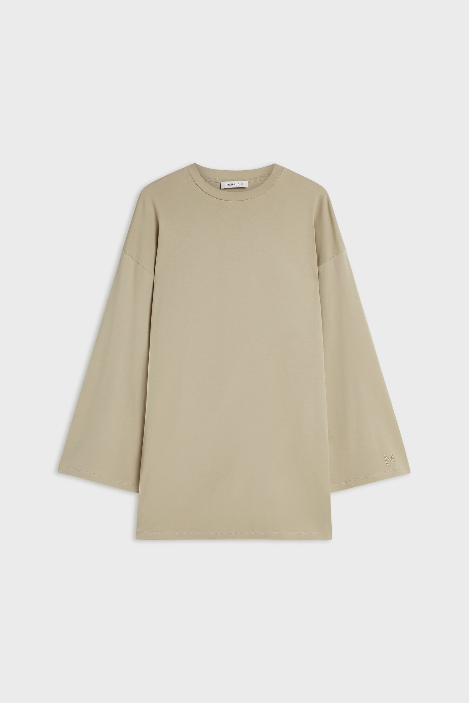 Summer Jersey Top | Moss Gray