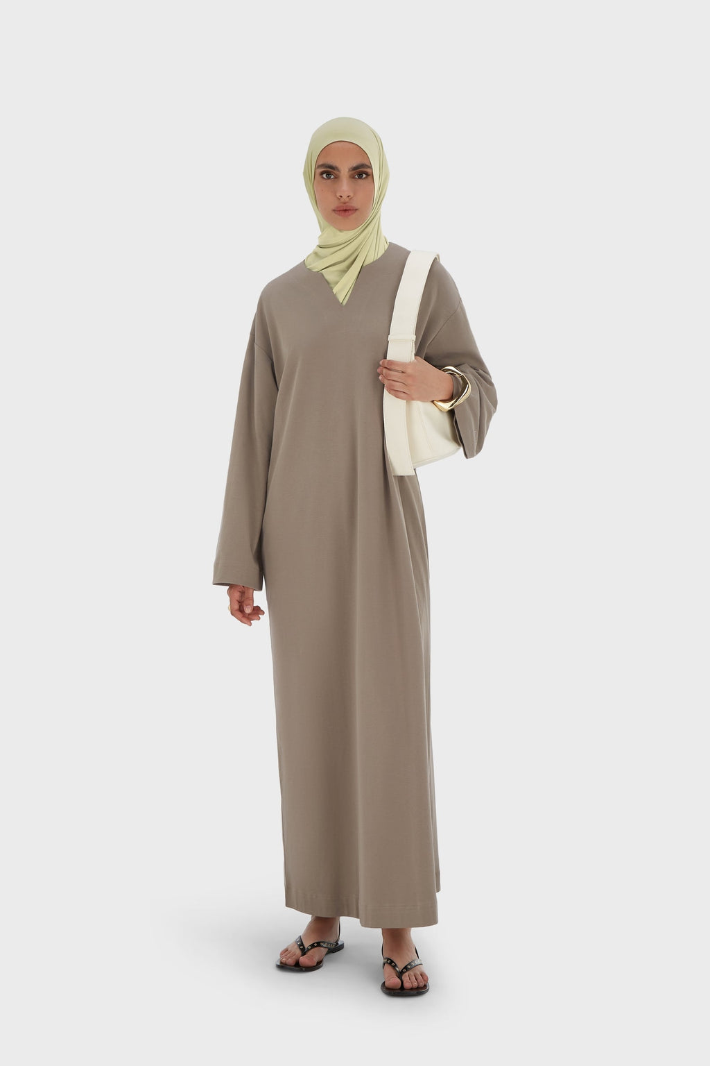 jersey kaftan dress Boden Women's Short Kaftan Jersey Dress in Green