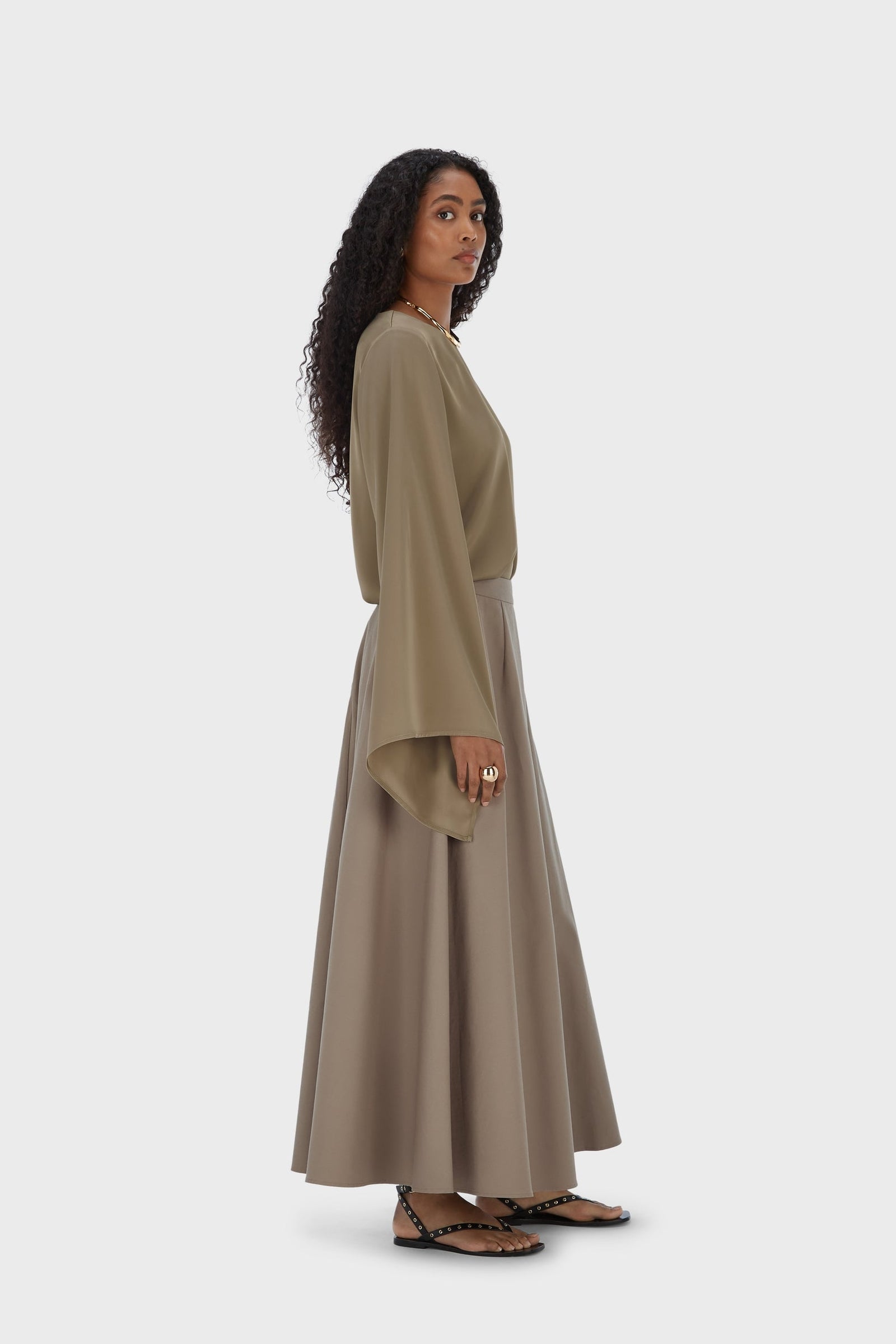 Summer Skirt | Taupe
