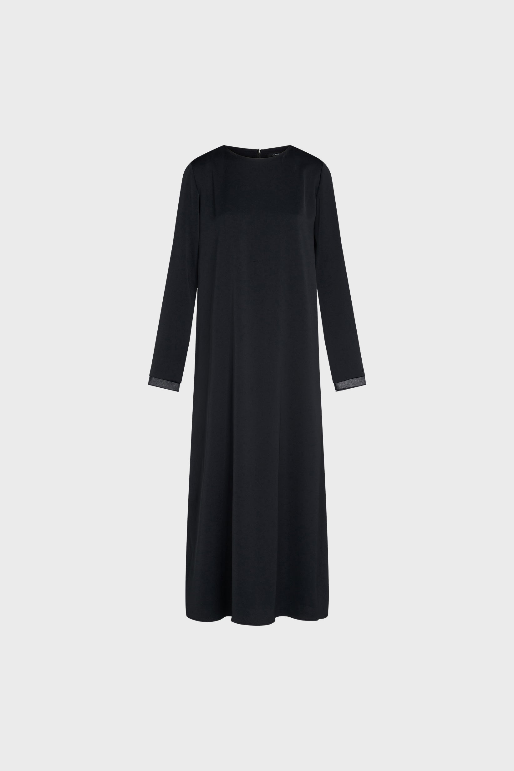 Satin Dress | Black