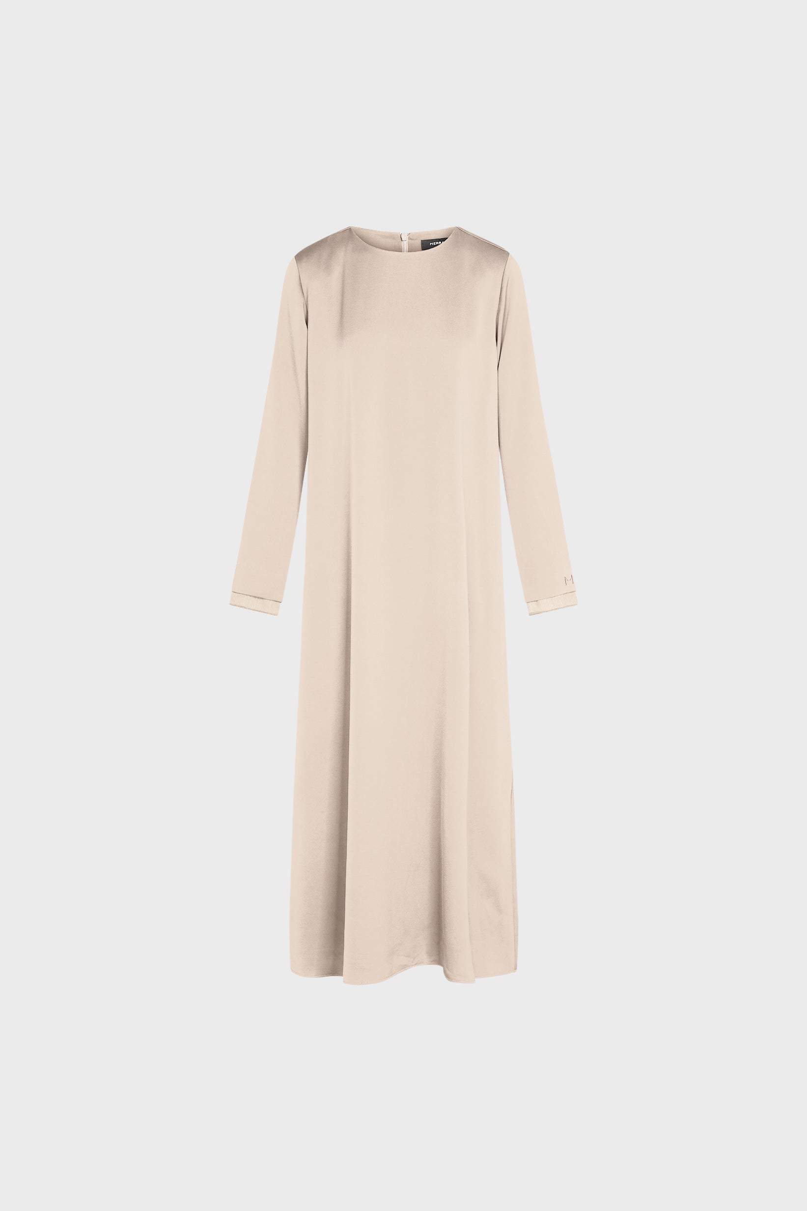 Satin Dress | Sand