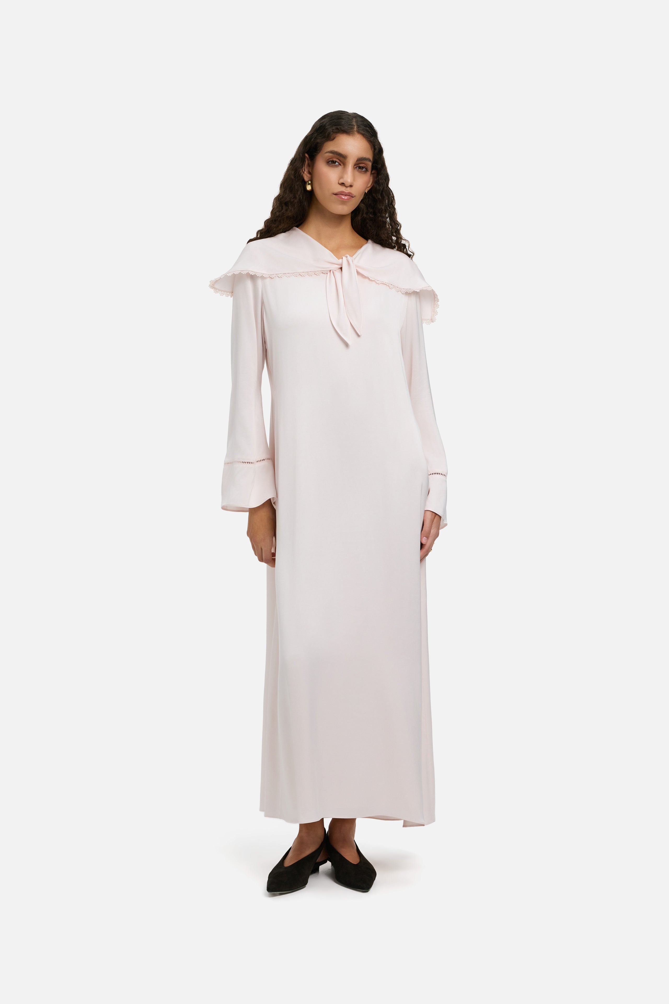 Scarf Detail Dress | Meringue