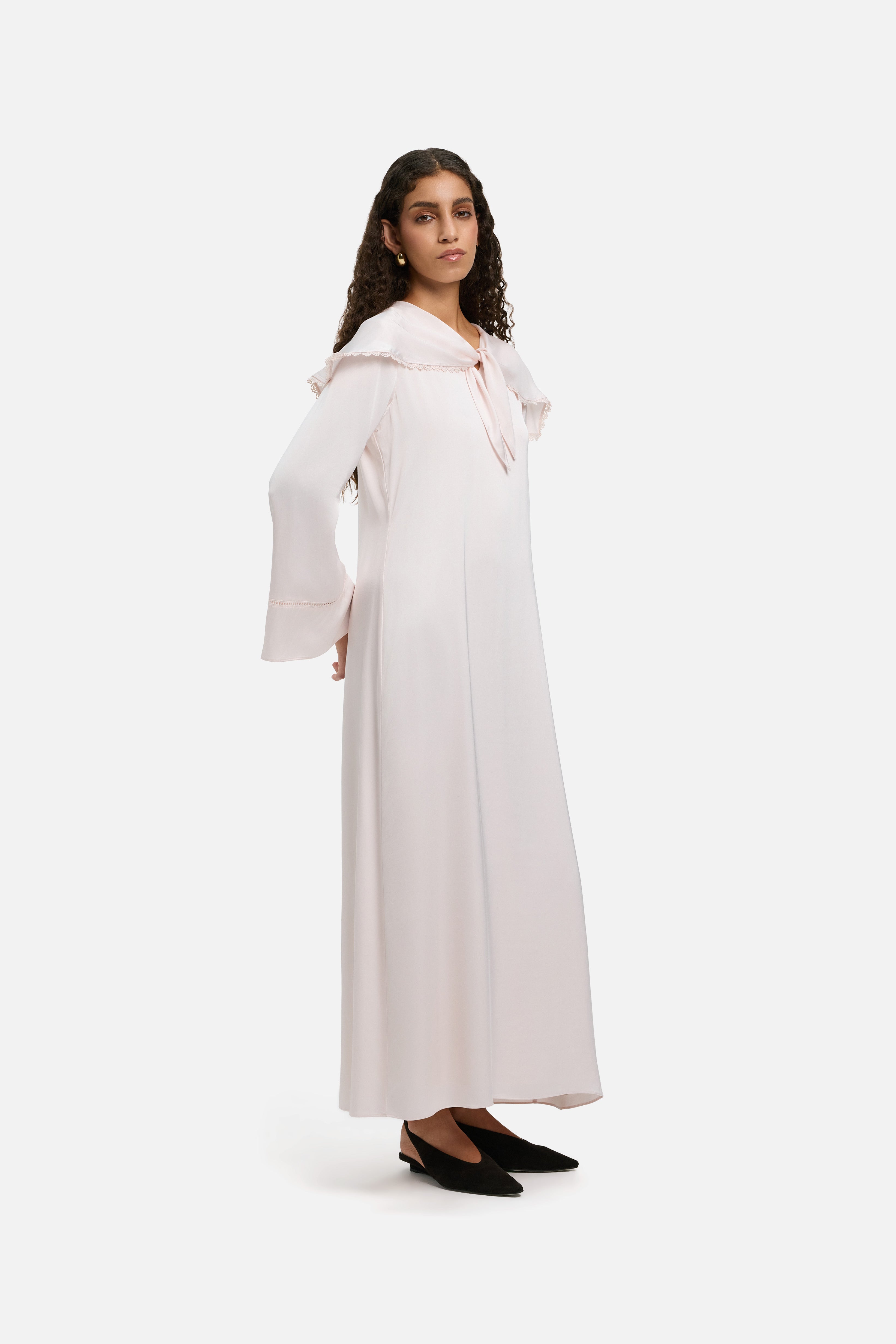 Scarf Detail Dress | Meringue