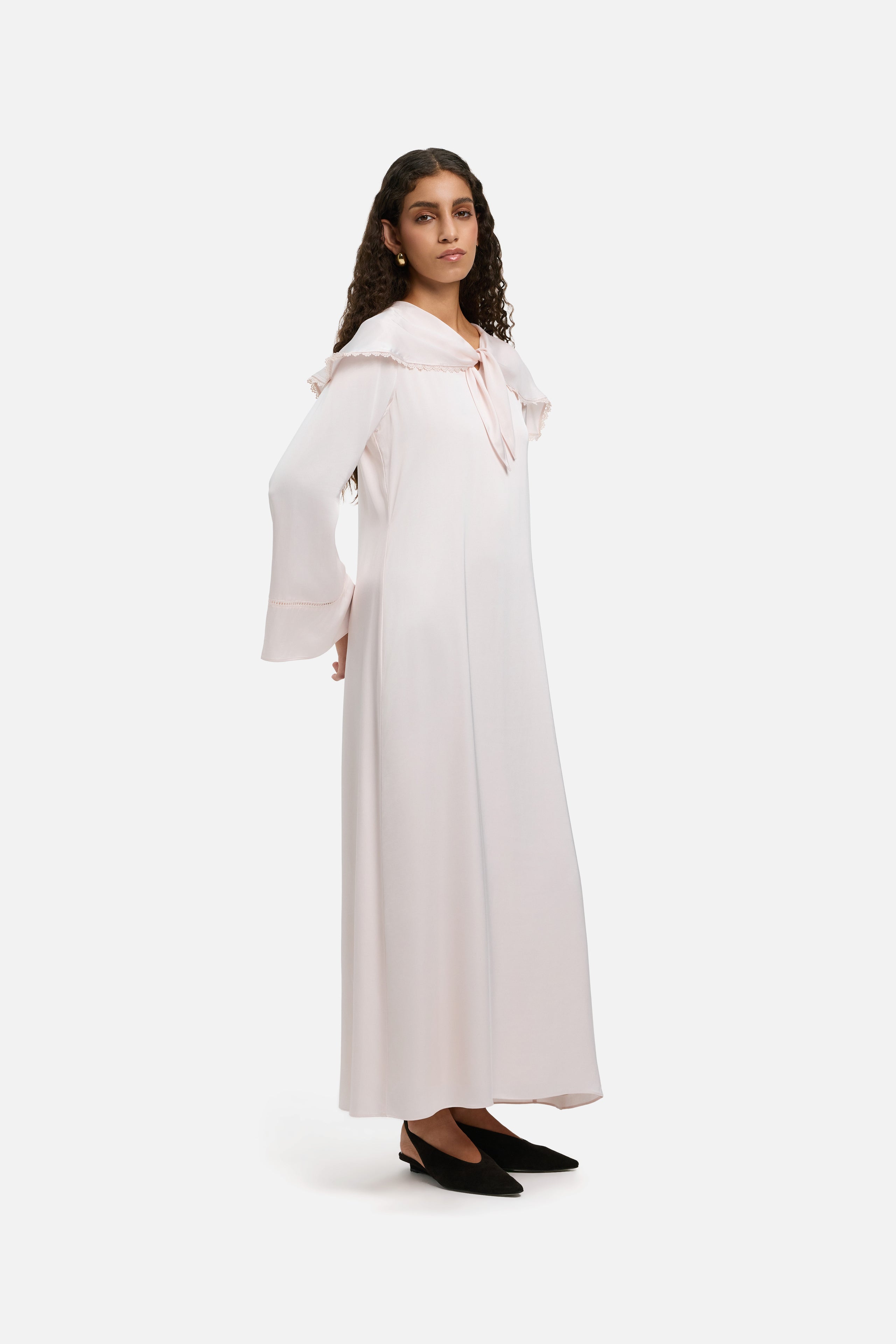 Scarf Detail Dress | Meringue