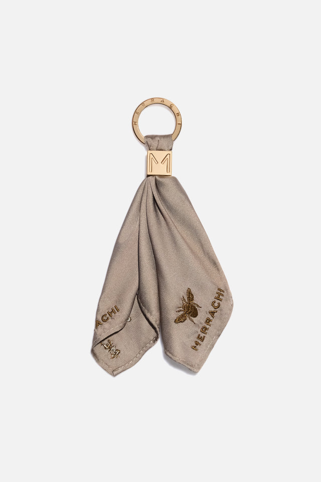 Scarf Keychain | Khaki