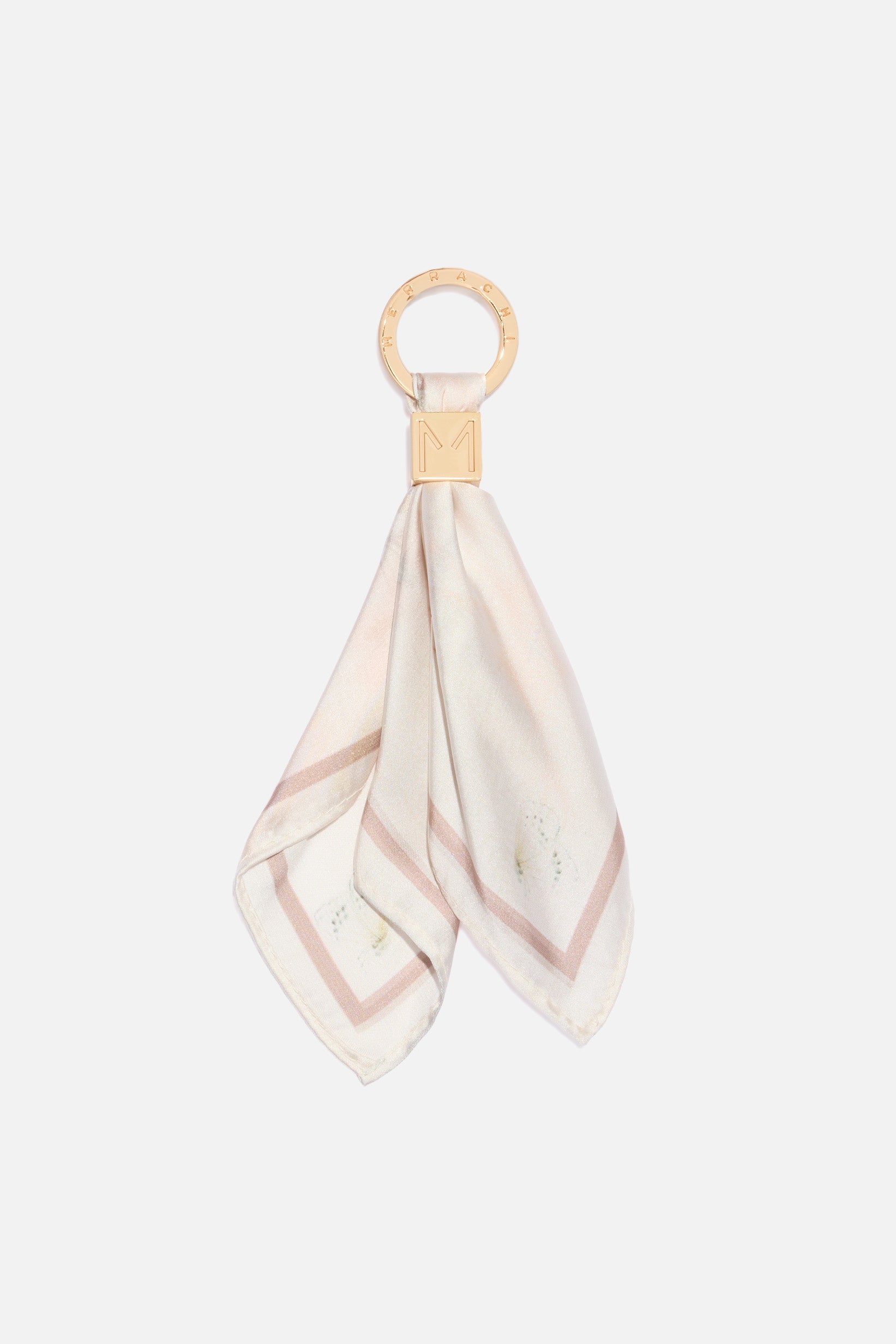 Scarf Keychain | Pink Bouquet