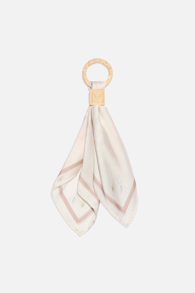 Scarf Keychain | Pink Bouquet
