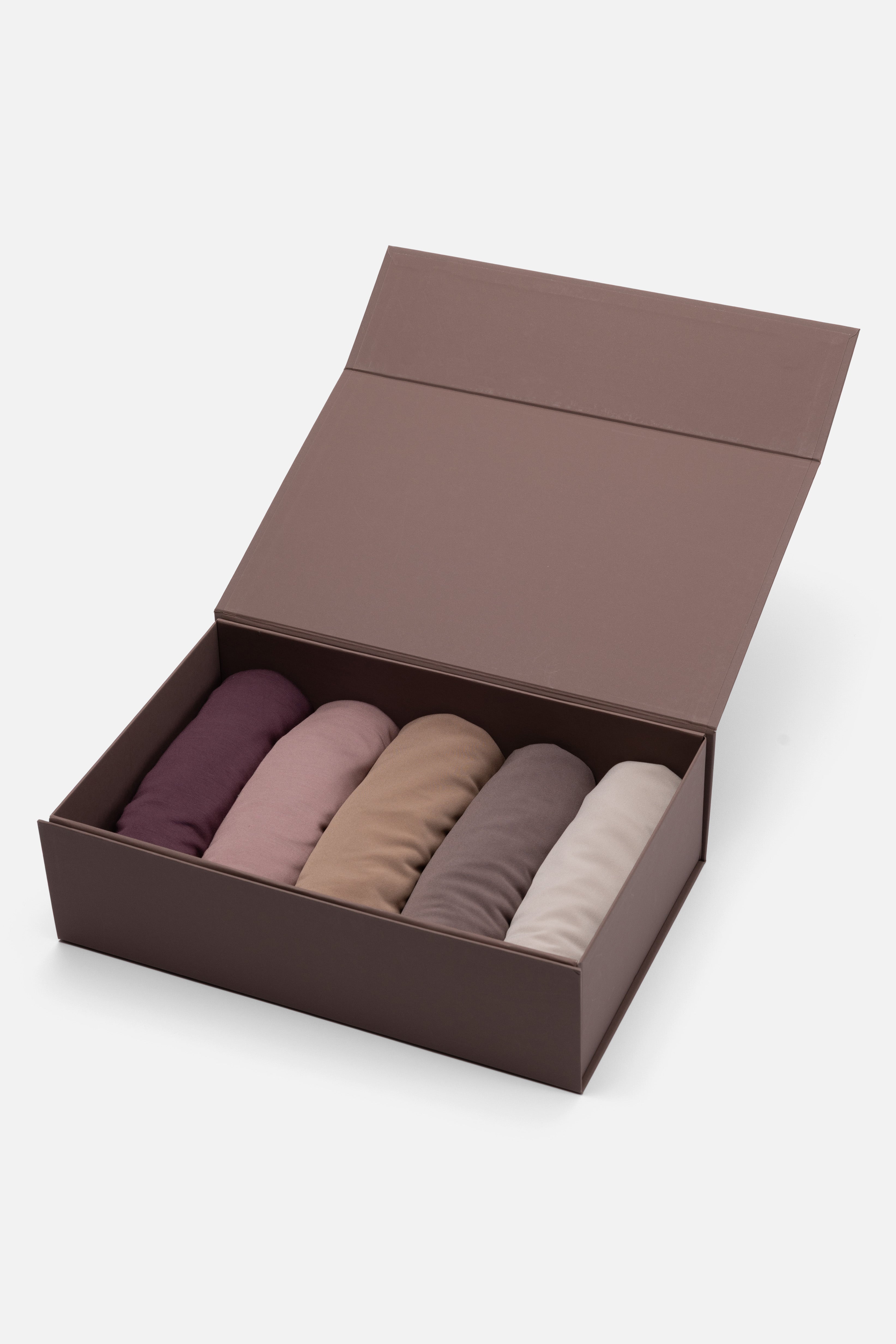 Grape Scarf Gift Box | Multi Color