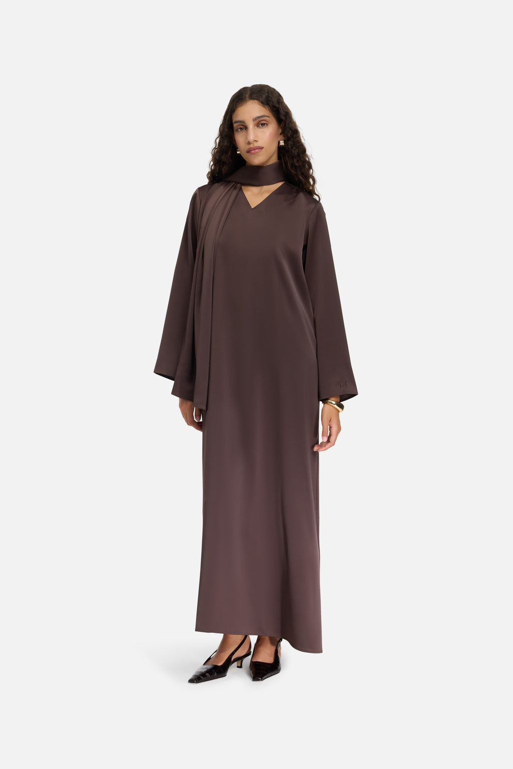 shawl for brown dress | Dark SIZE - True to U.S. Size (Regular Width):7.5 This classy dress will mcm walnut dresser SWEETHEART NECKLINE OFF-THE-SHOULDER MIDI
