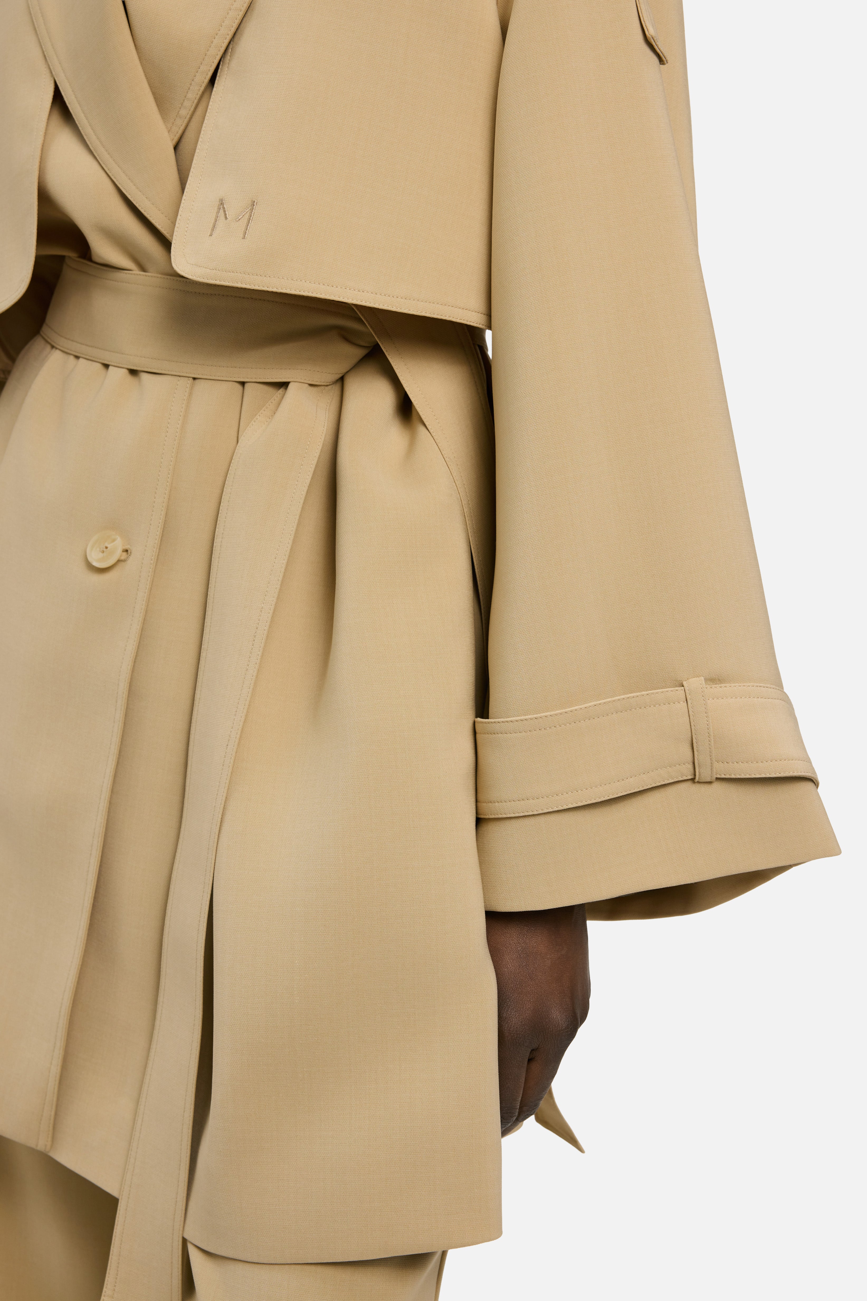 Short Trench Jacket | Desert Clay