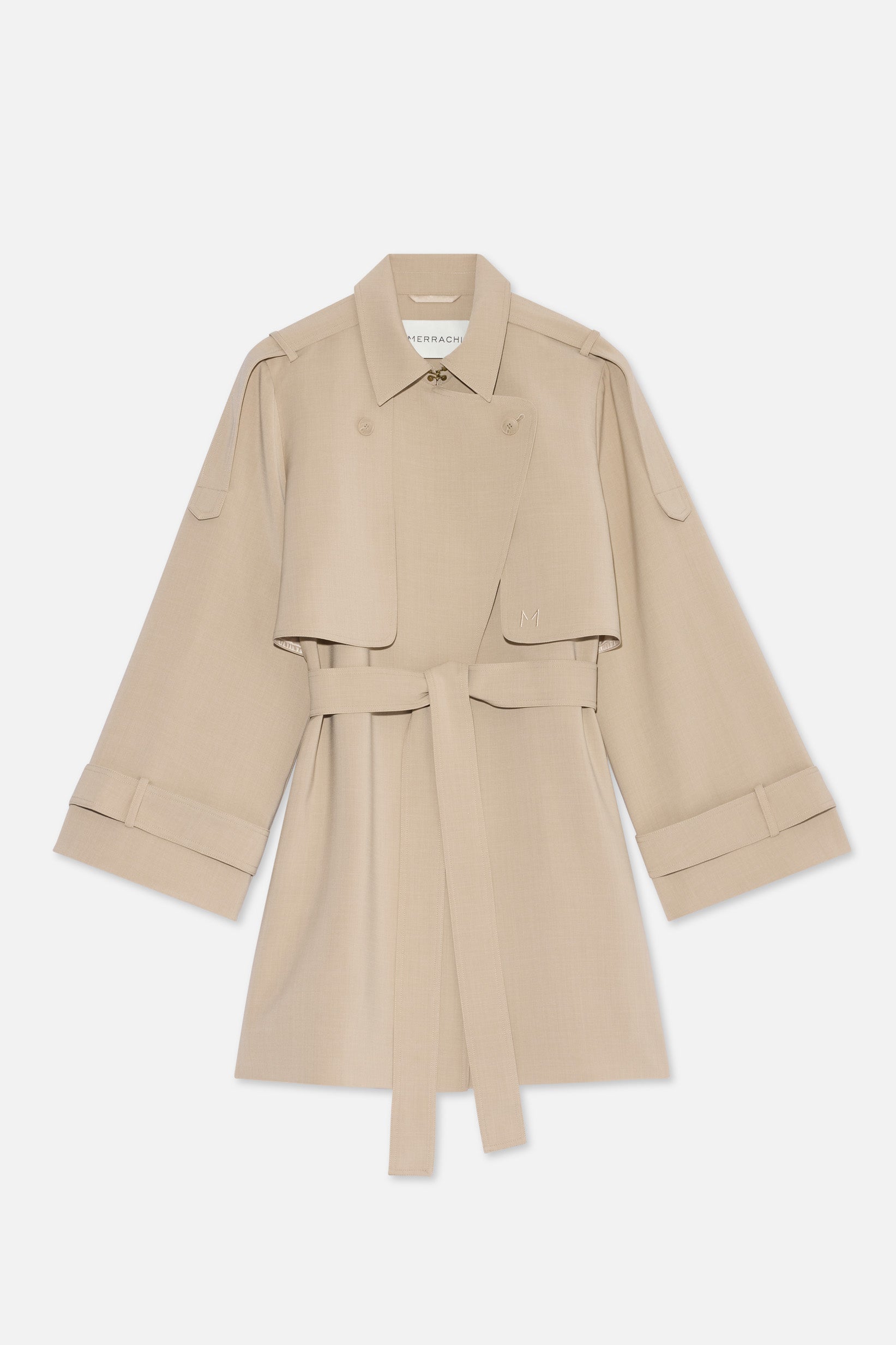 Short Trench Jacket | Desert Clay