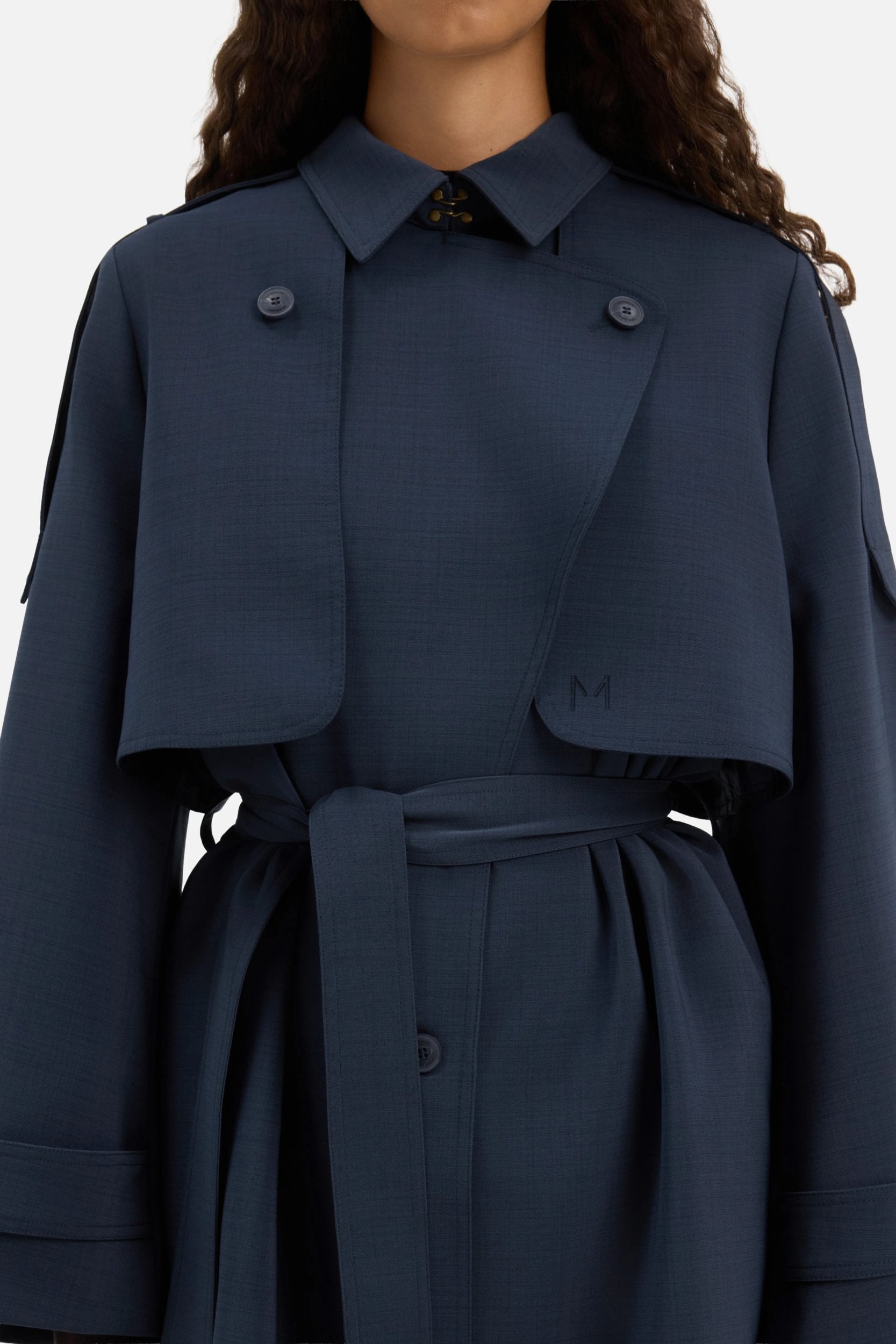 Short Trench Jacket | Galaxy | MERRACHI
