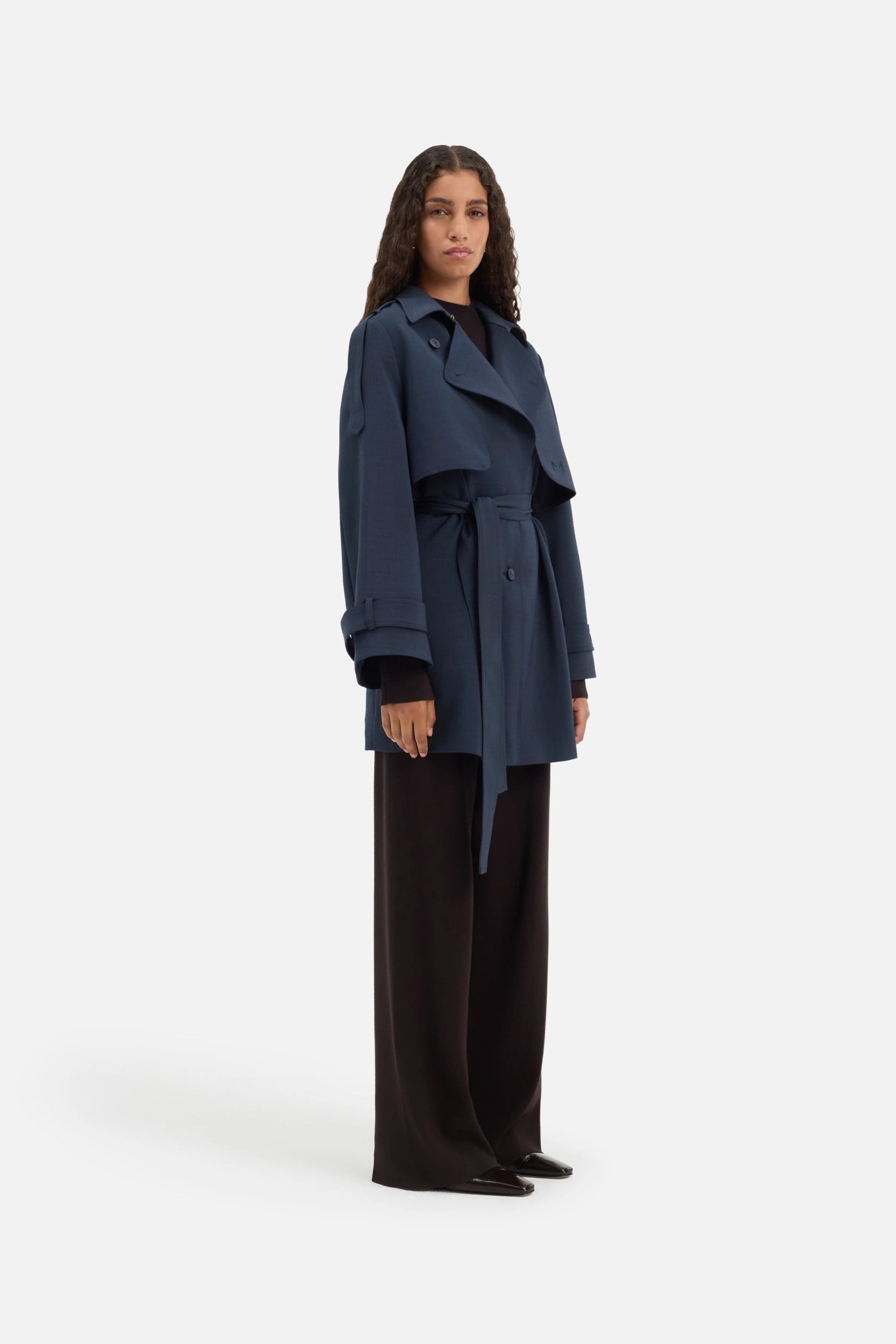 Short Trench Jacket | Galaxy