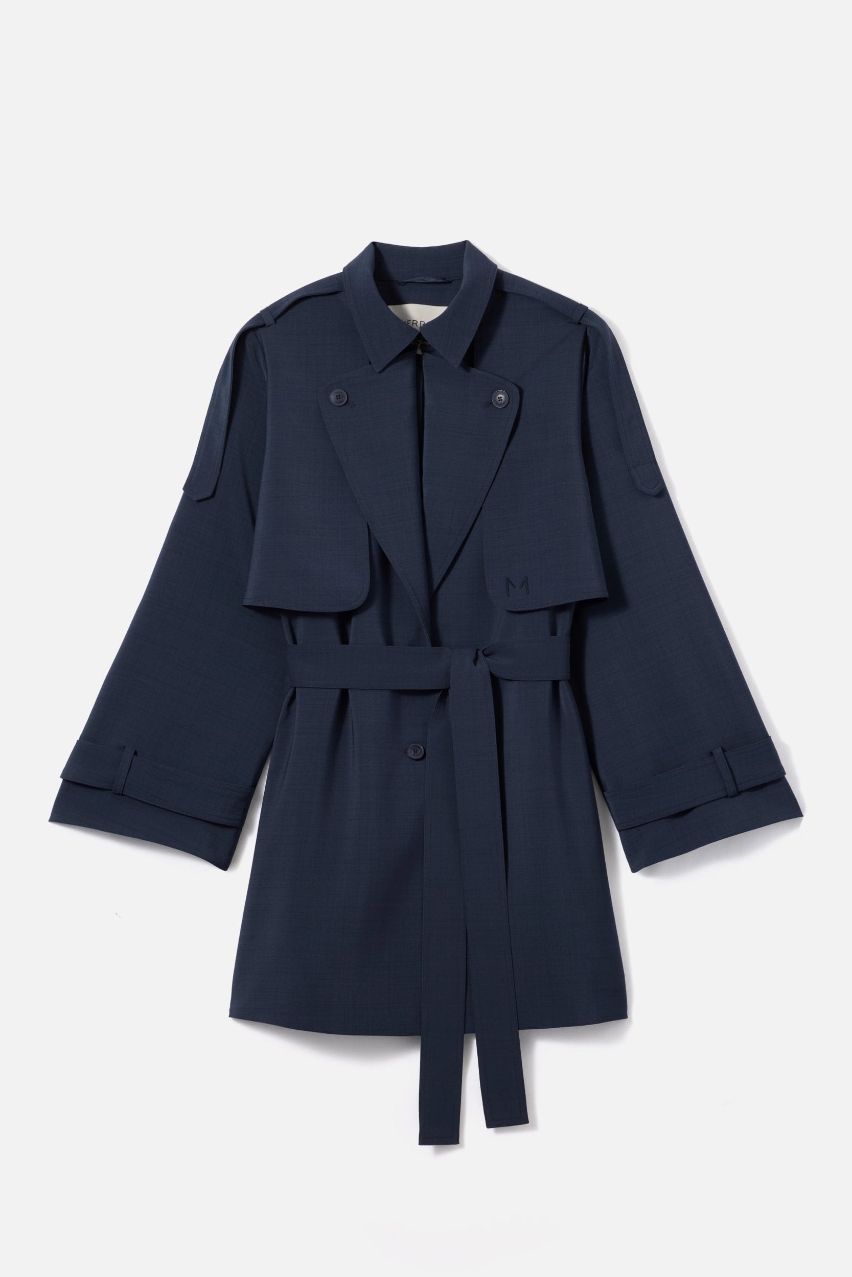Short Trench Jacket | Galaxy | MERRACHI