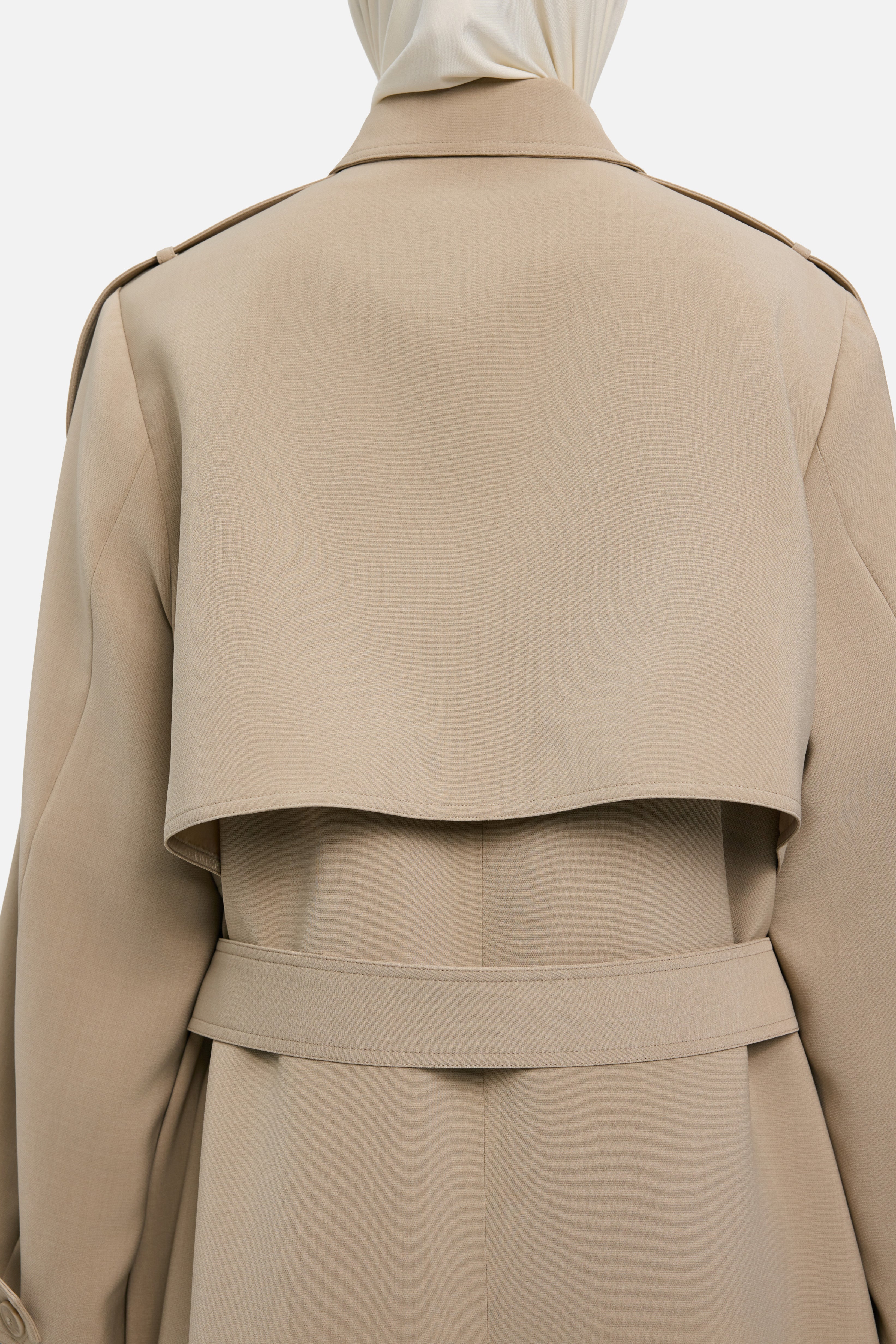 Short Trench Jacket | Mocha