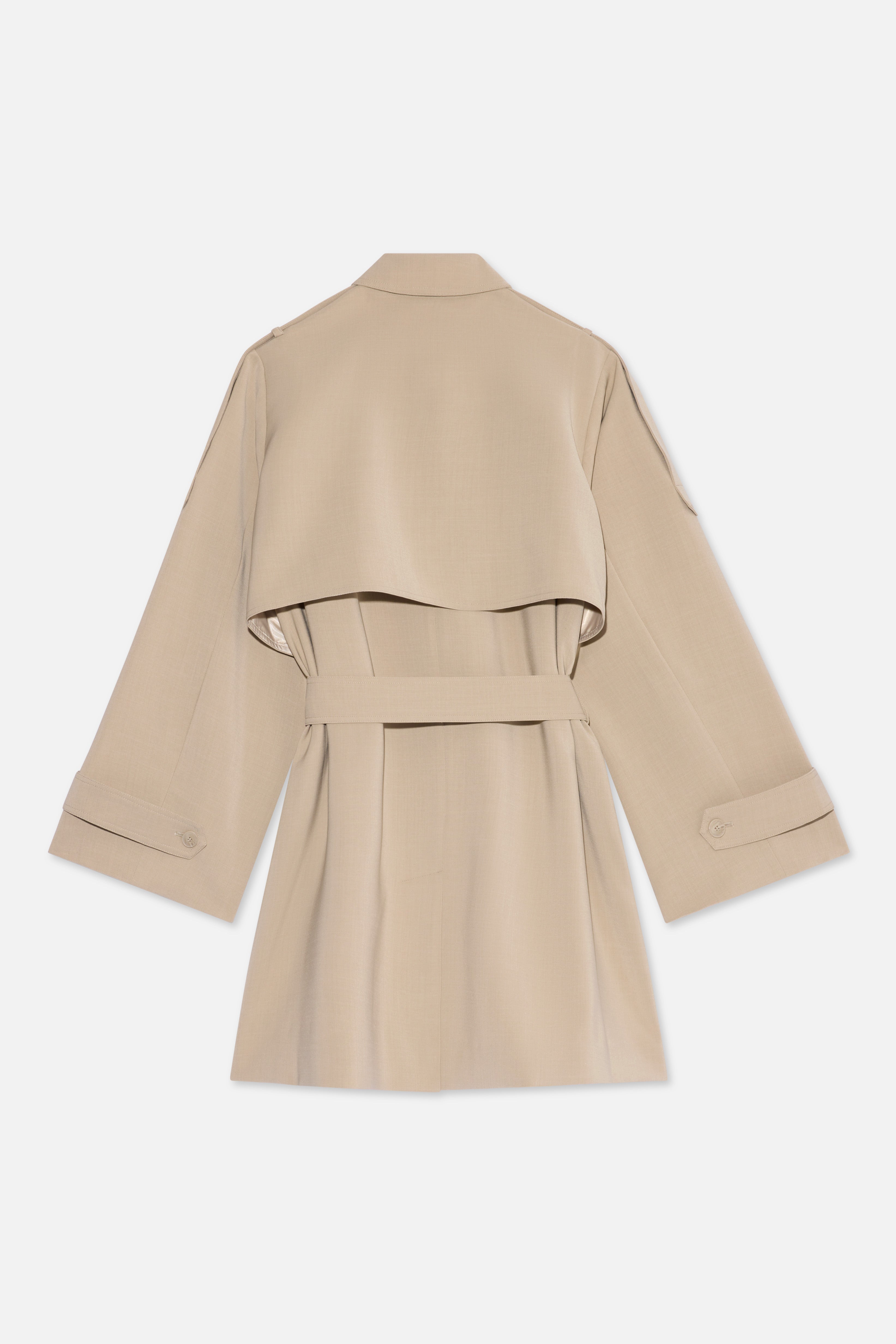 Short Trench Jacket | Mocha