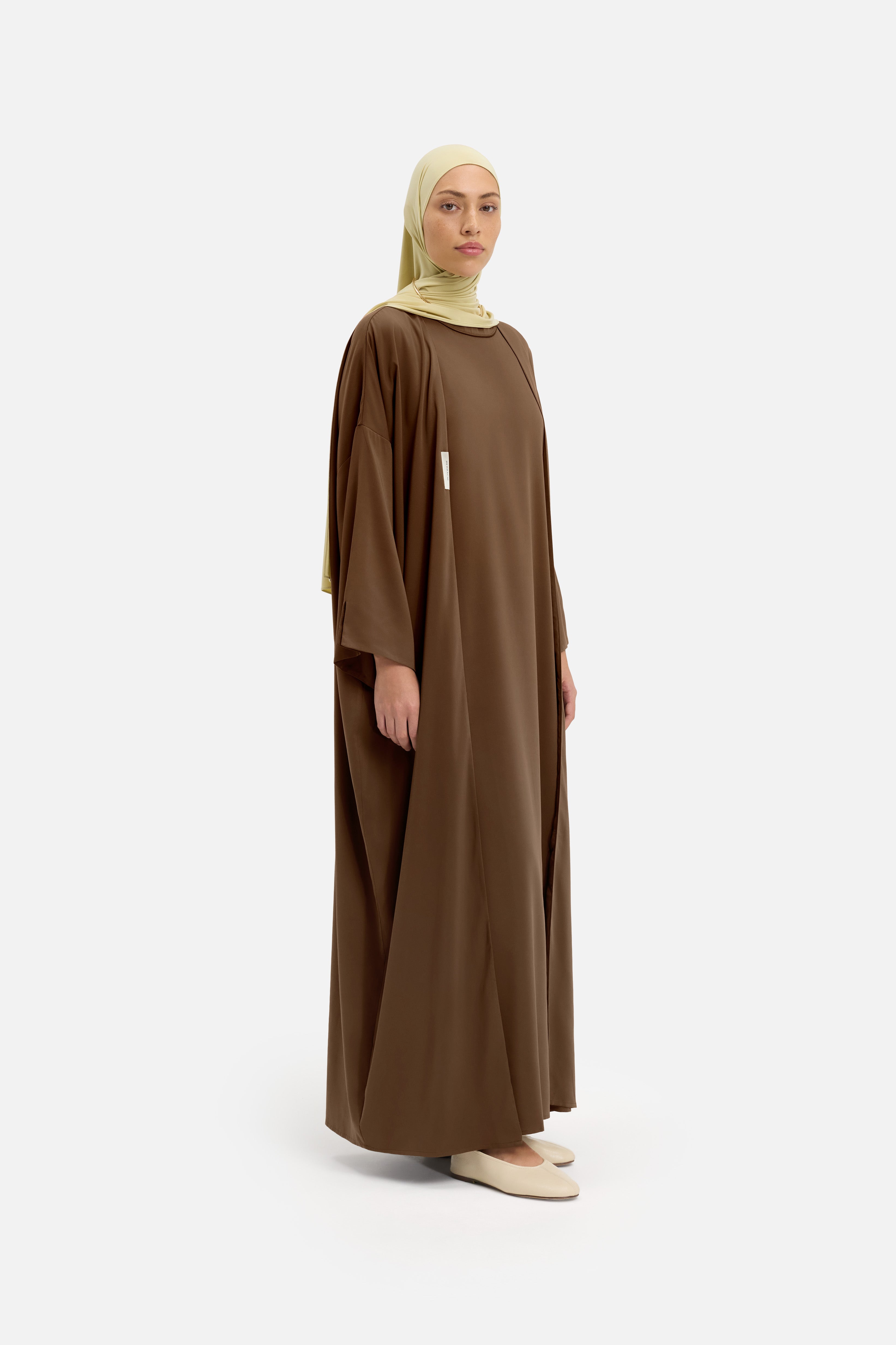 Sleeveless Woven Dress Regular | Dark Terra