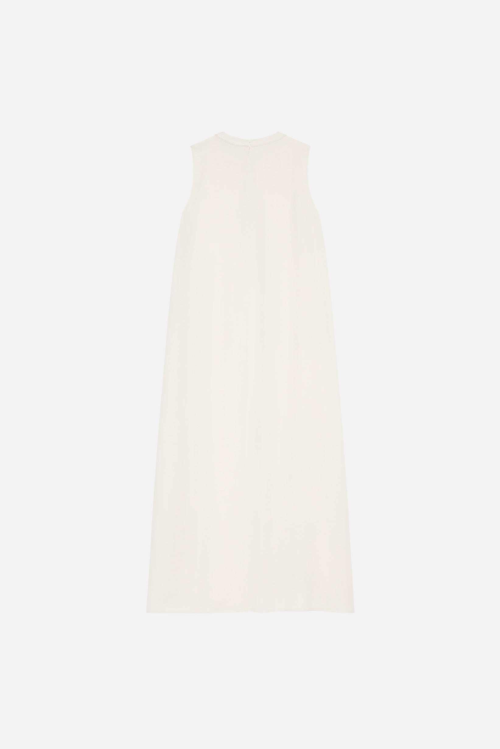 Sleeveless Woven Dress Regular | Off White