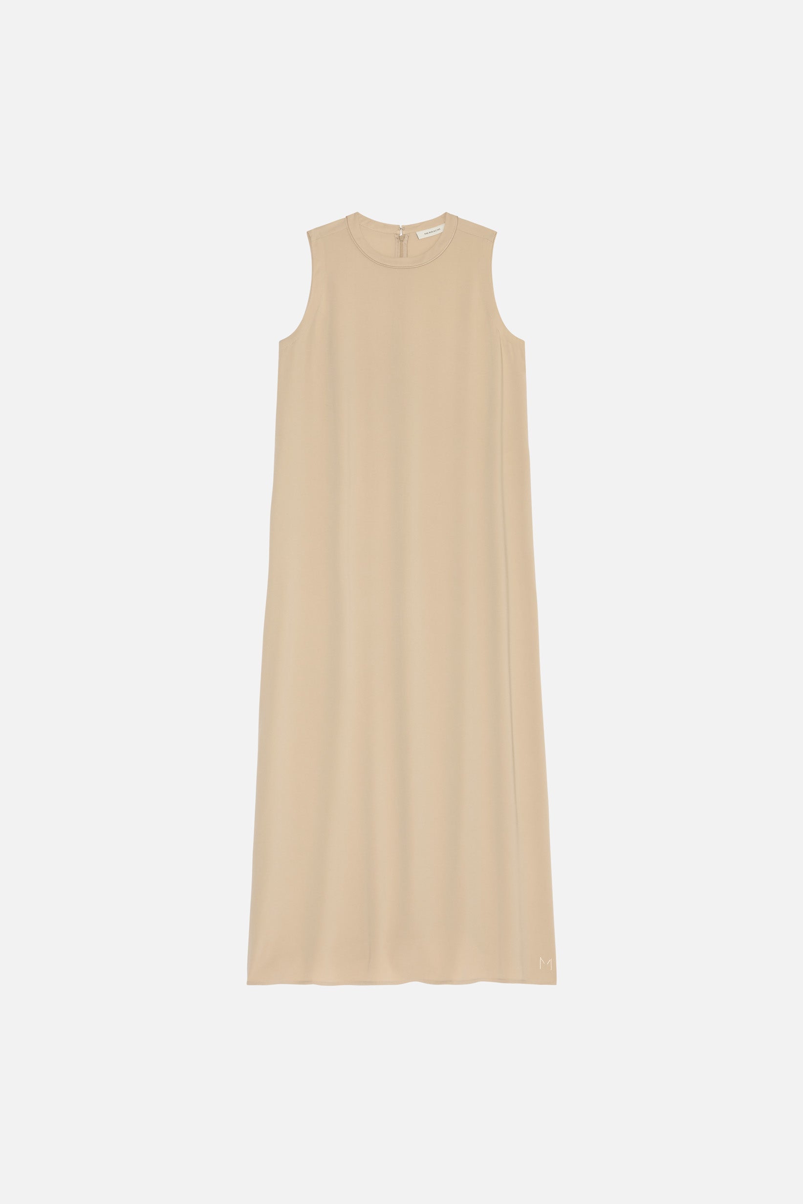 Sleeveless Woven Dress Regular | Oat