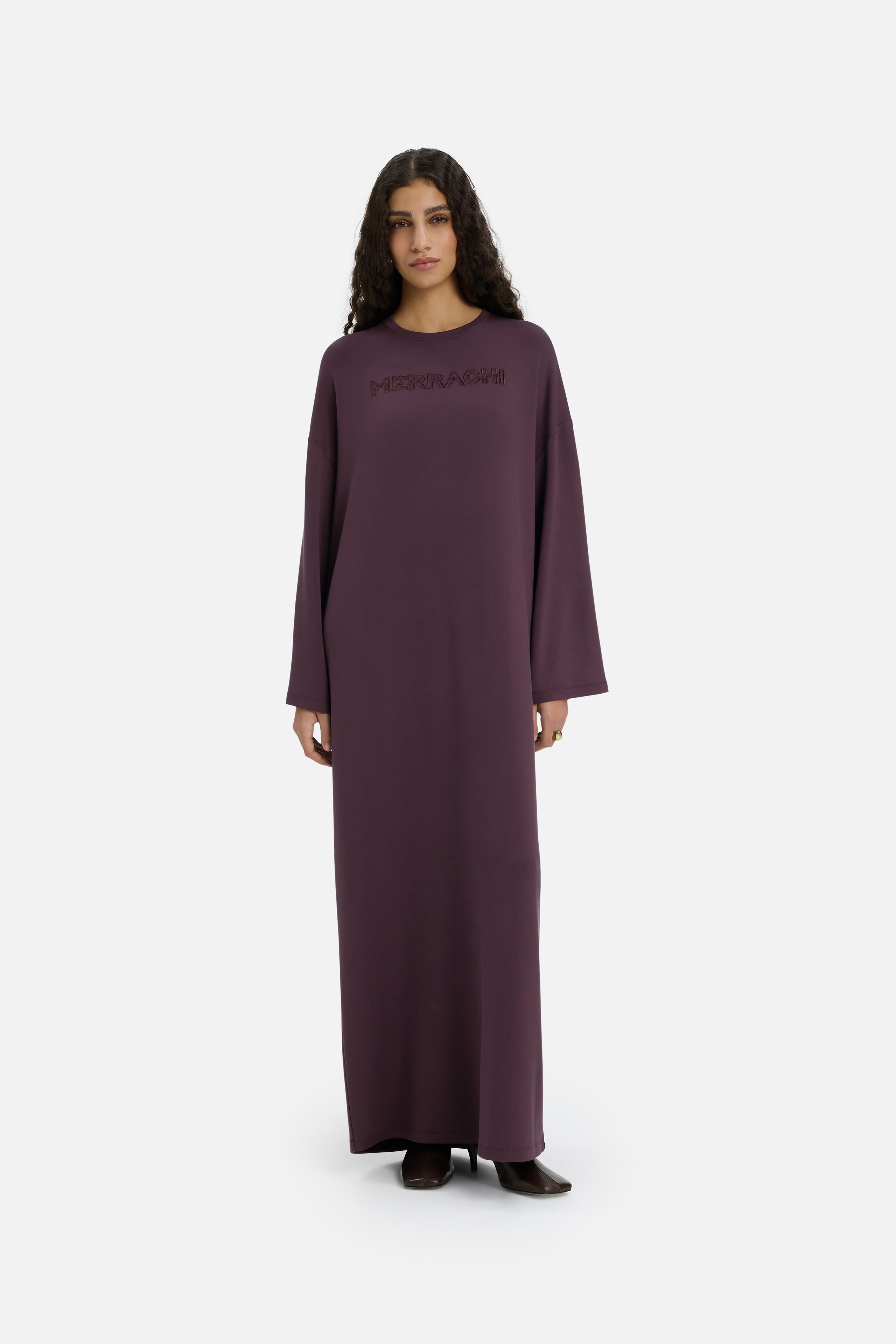Soft Rayon Dress | Vintage Purple