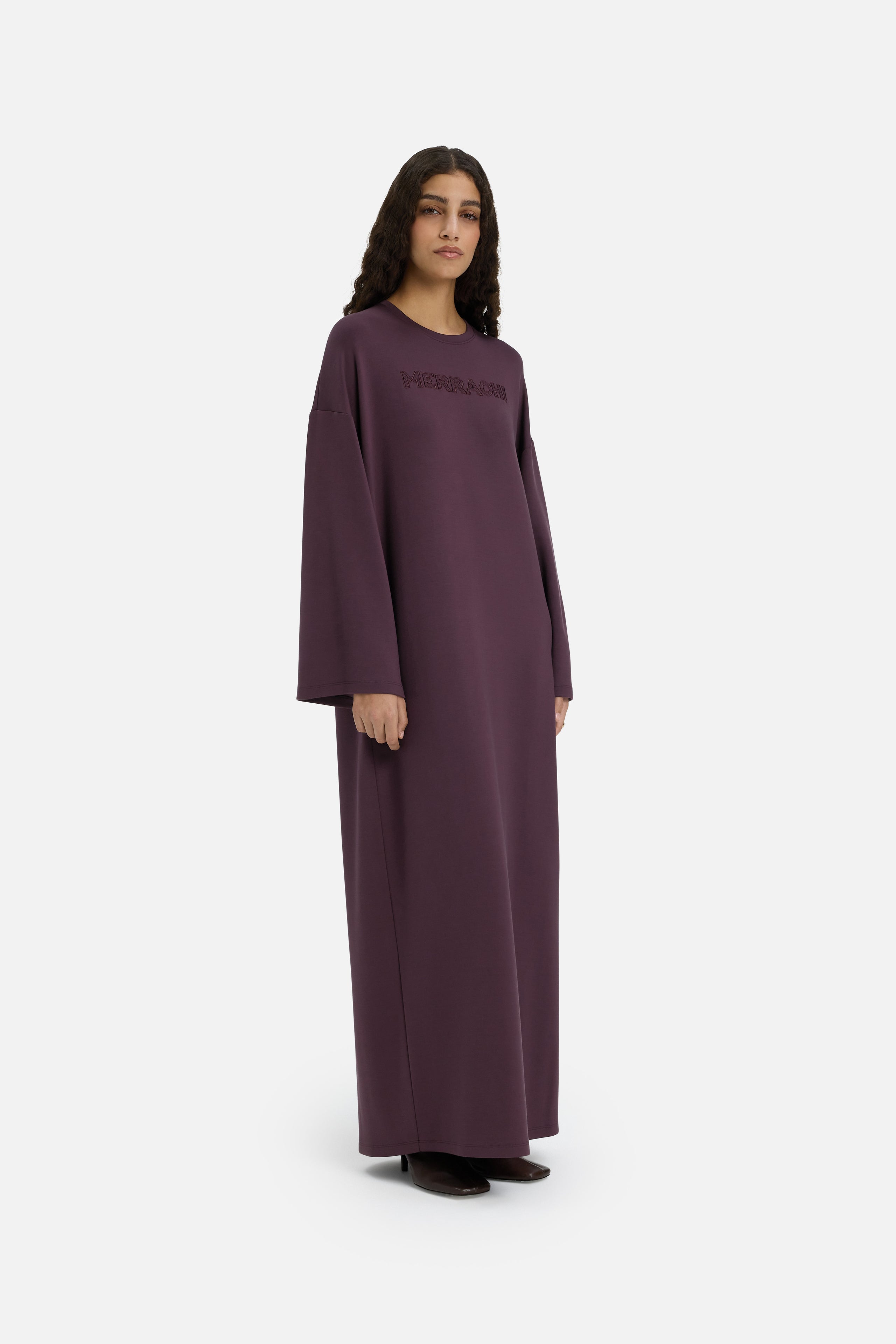 Soft Rayon Dress | Vintage Purple